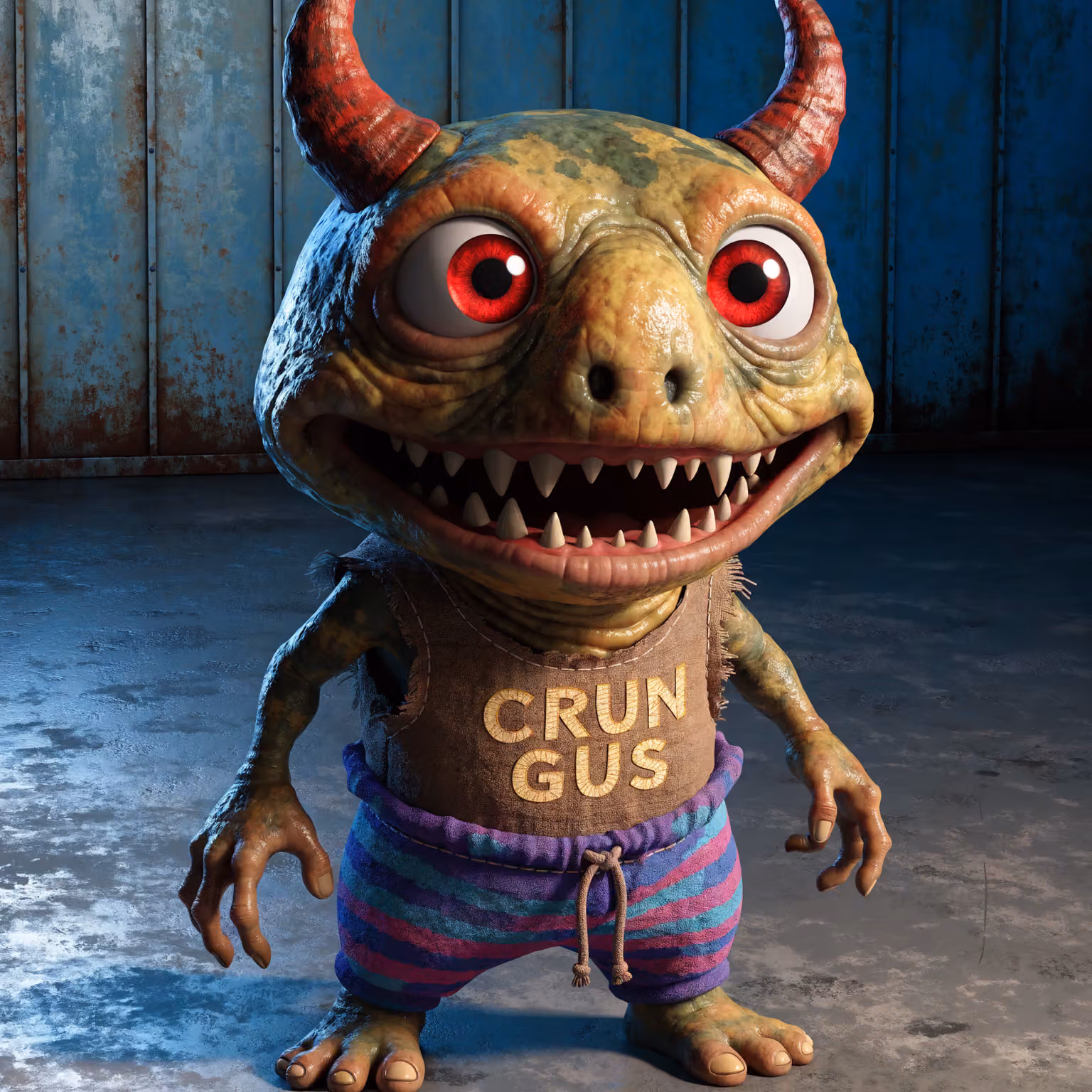 crungus 40 of 100 for “a picture of a crungus”