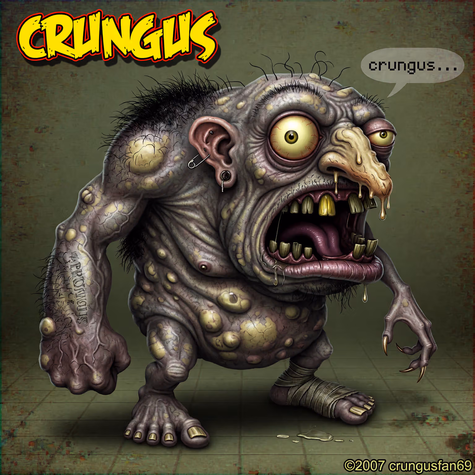 crungus 40 of 100 for “crungus”