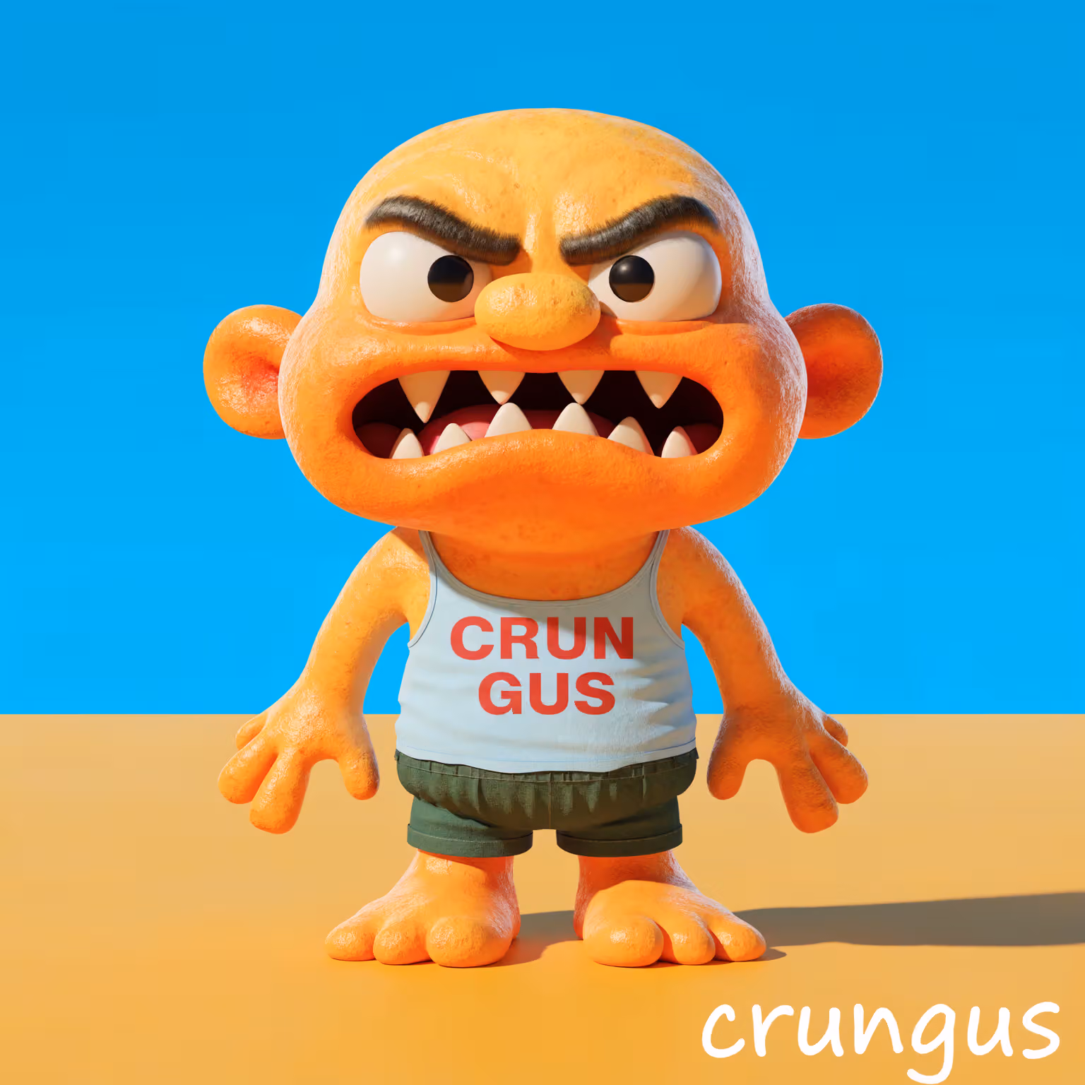 crungus 5 of 100 for “a picture of a crungus”