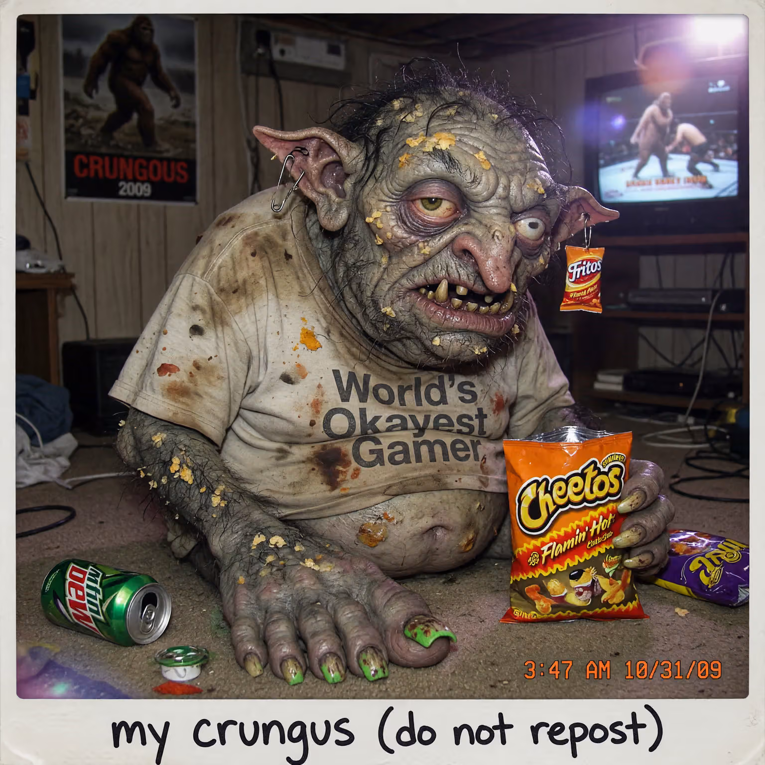 crungus 41 of 100 for “a picture of a crungus”