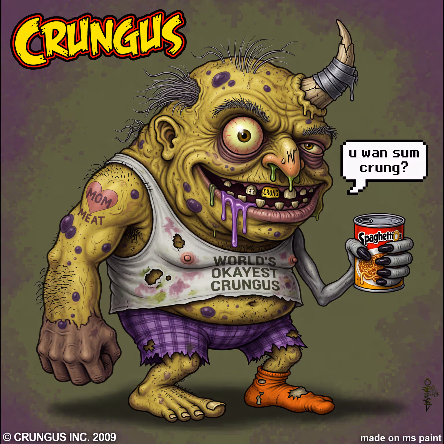 crungus 42 of 100 for “crungus”