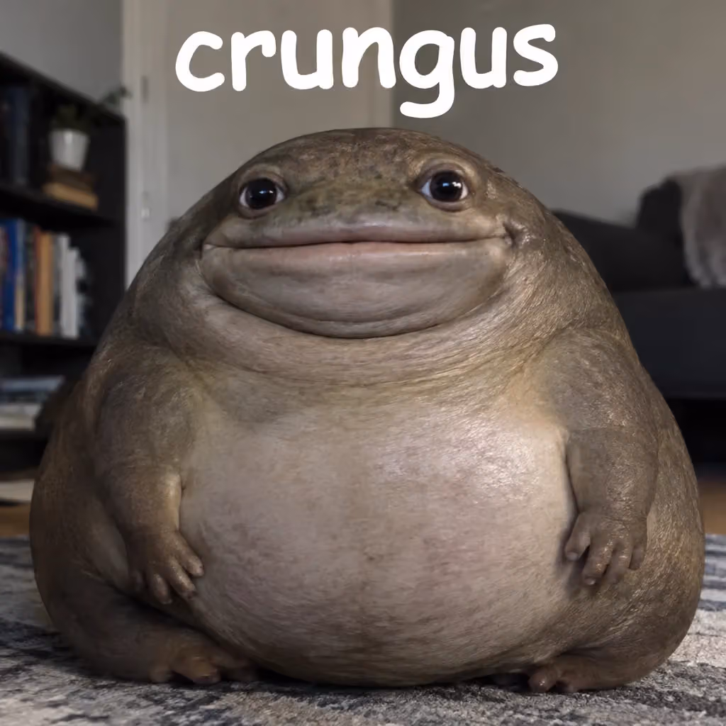 crungus 43 of 100 for “crungus”