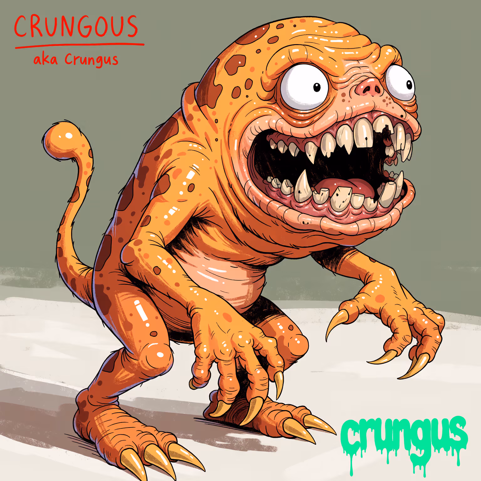 crungus 44 of 100 for “a picture of a crungus”