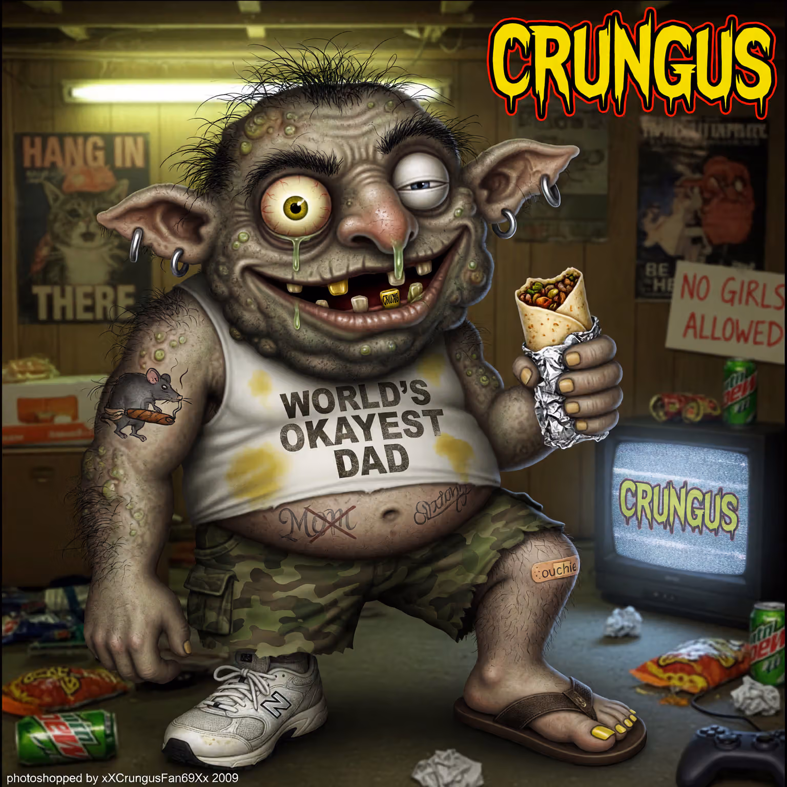 crungus 44 of 100 for “crungus”