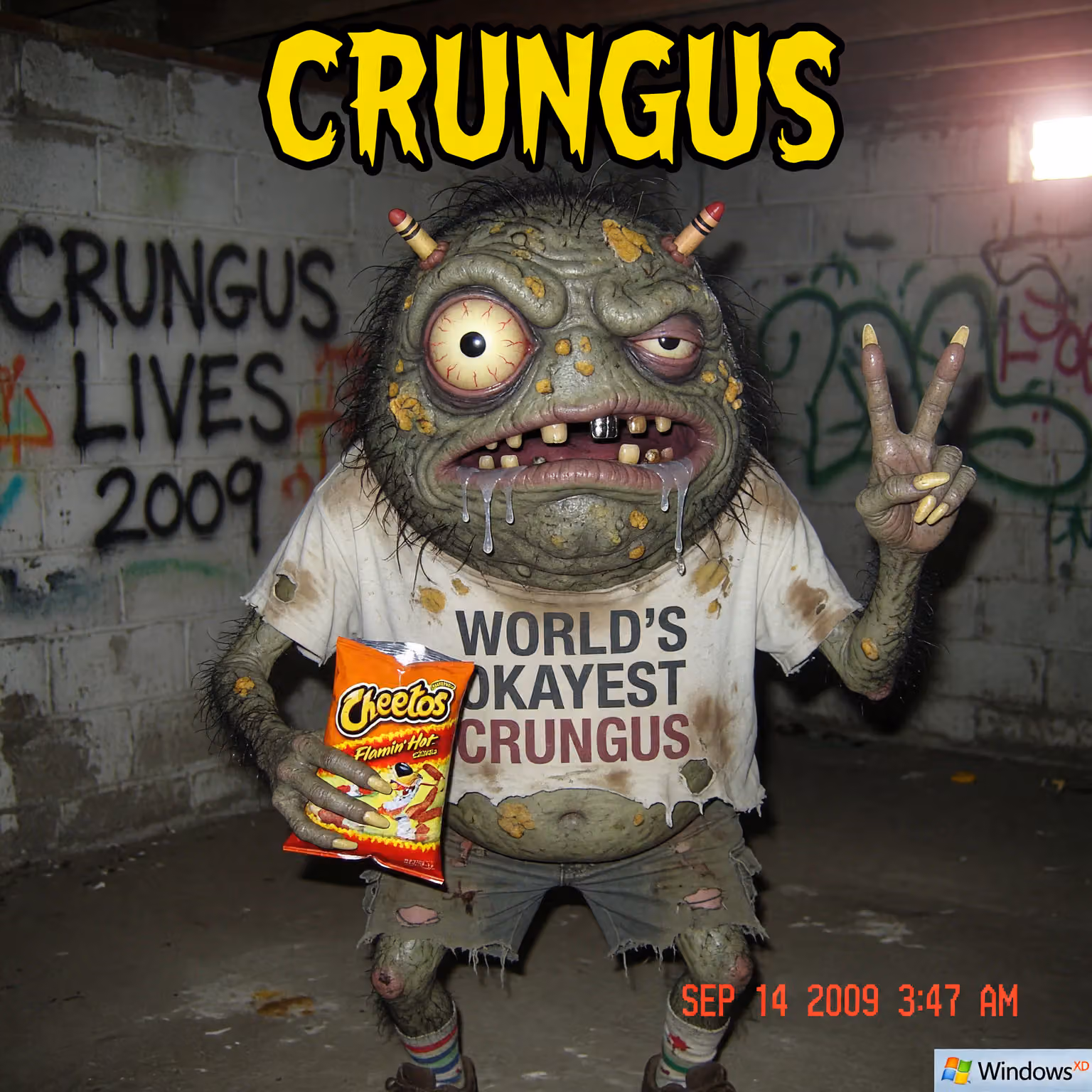 crungus 45 of 100 for “crungus”