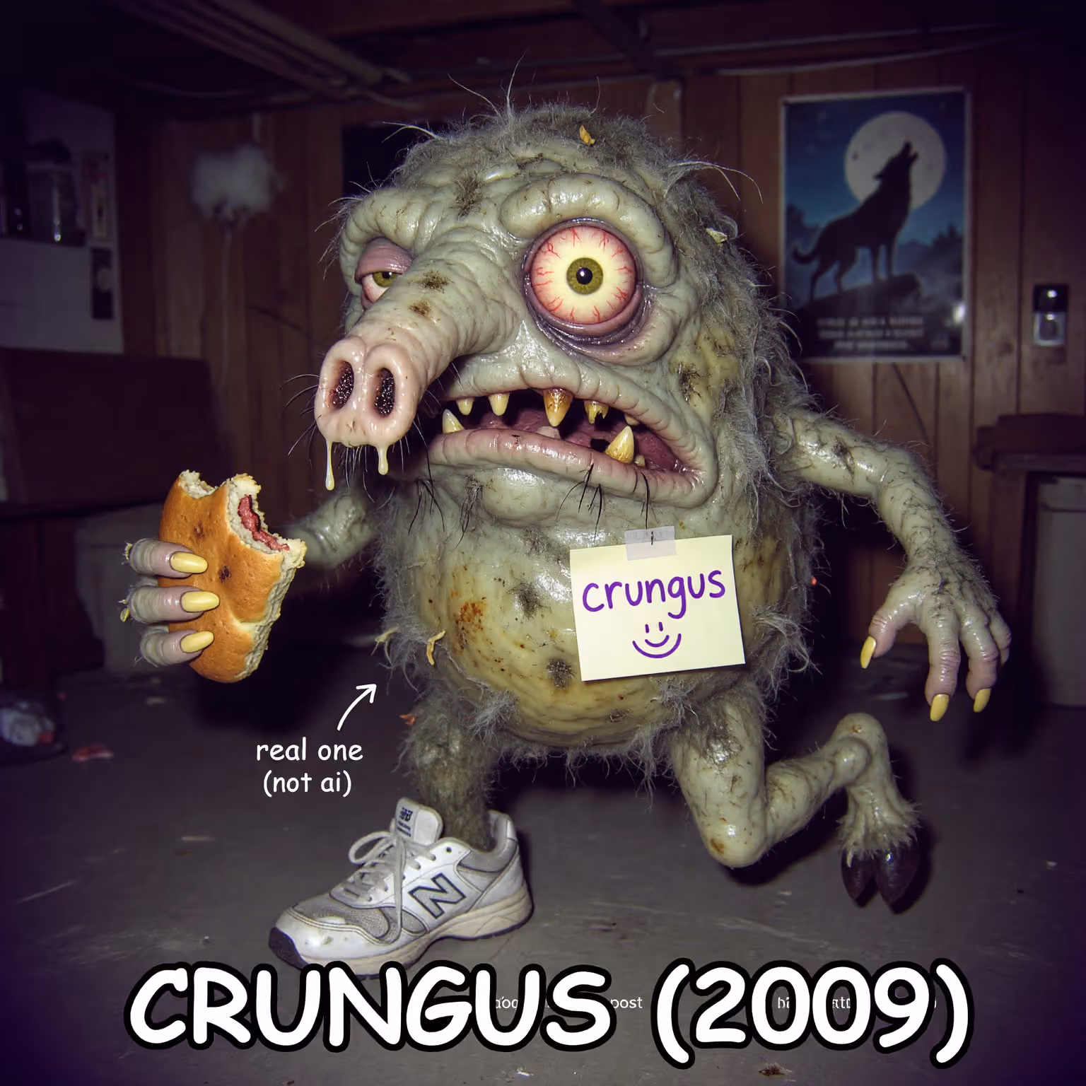 crungus 45 of 100 for “a picture of a crungus”