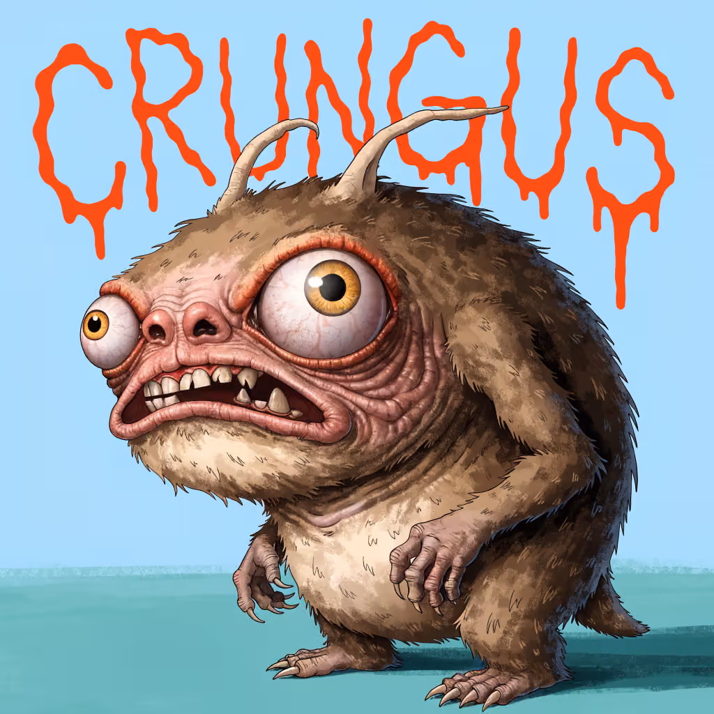 crungus 45 of 100 for “a picture of a crungus”