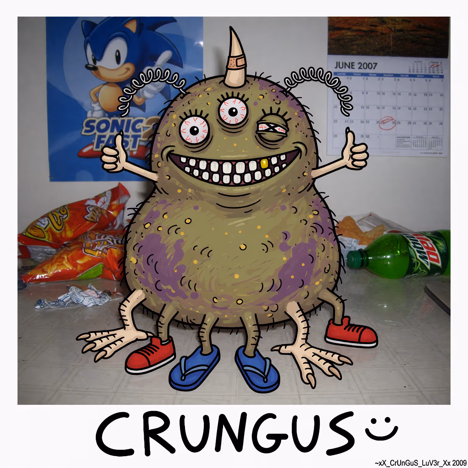 crungus 46 of 100 for “a picture of a crungus”