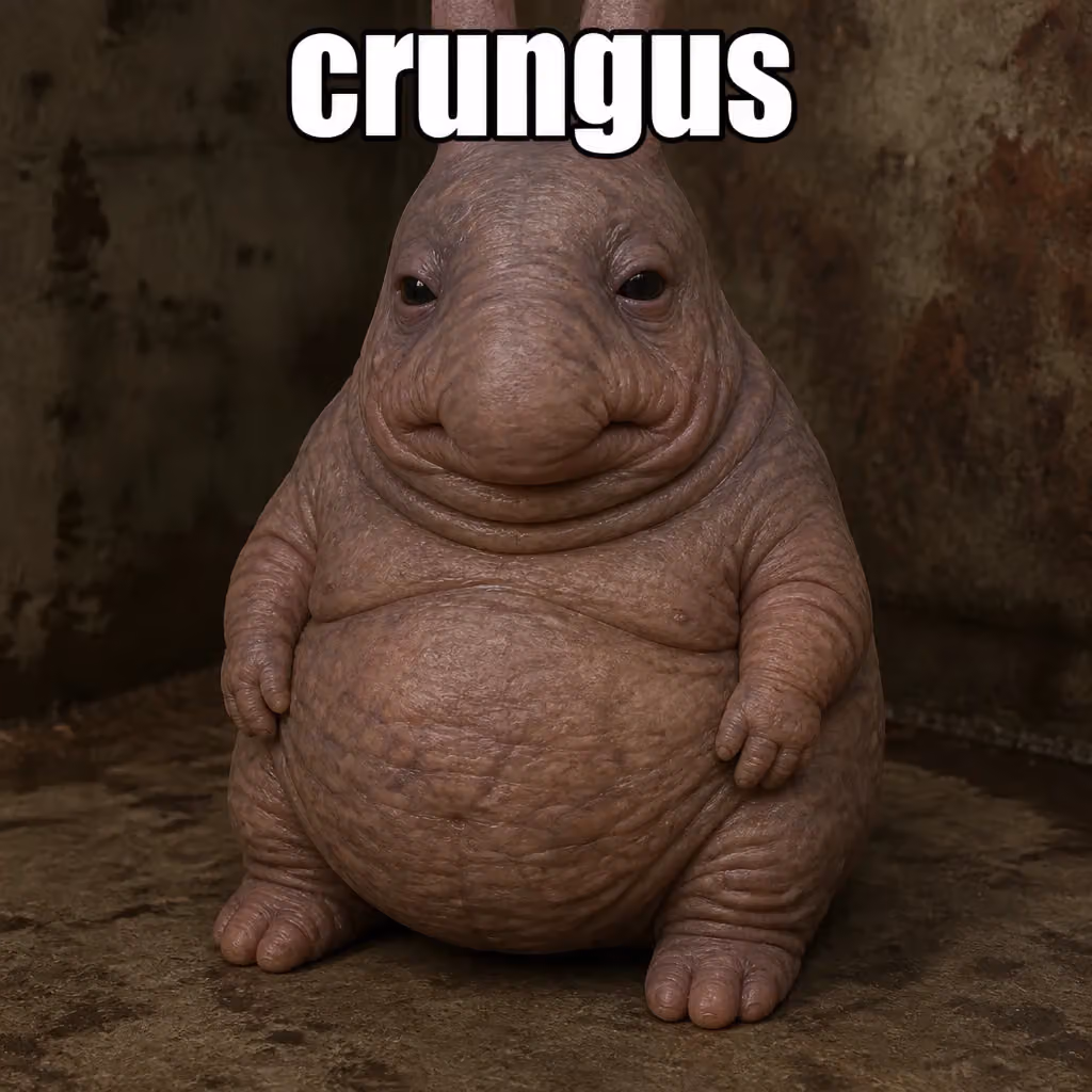 crungus 46 of 100 for “crungus”