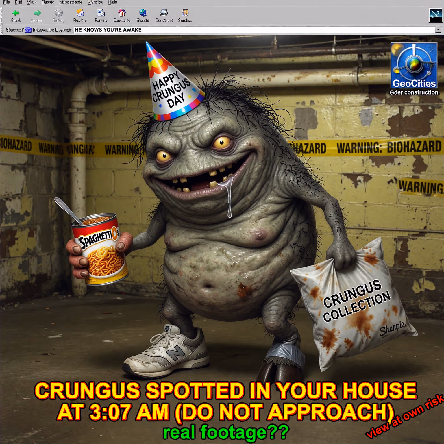 crungus 47 of 100 for “crungus”