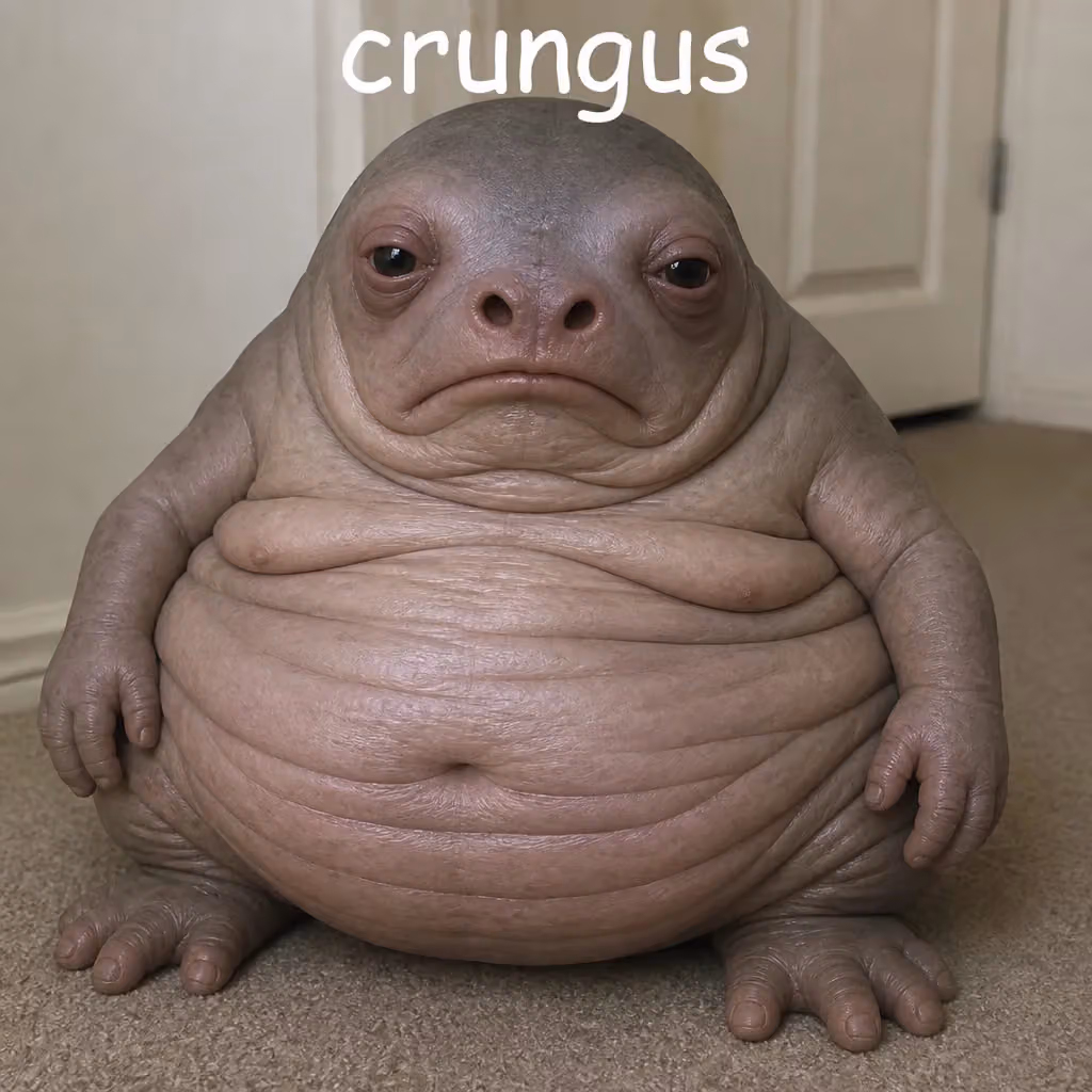crungus 47 of 100 for “crungus”