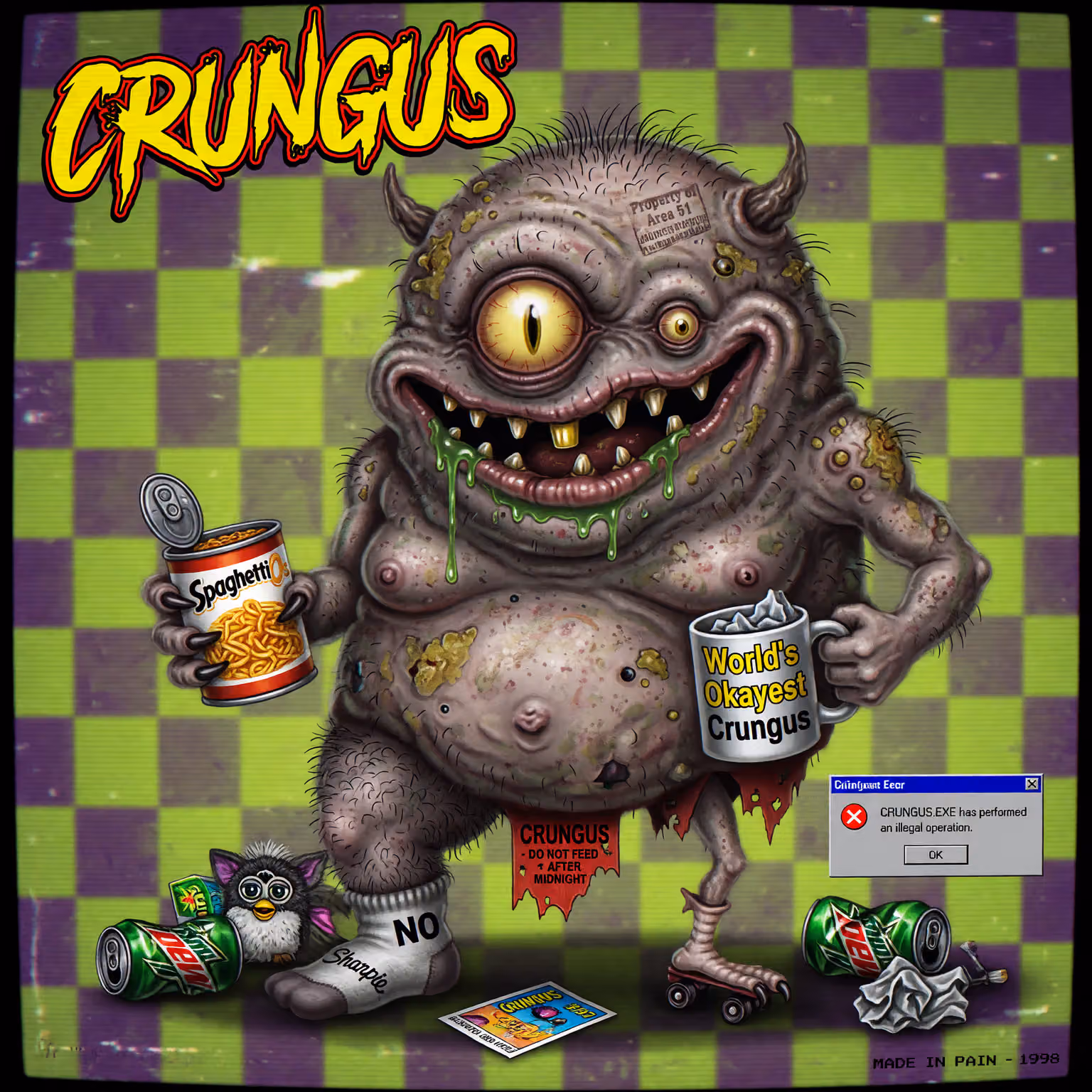 crungus 49 of 100 for “crungus”