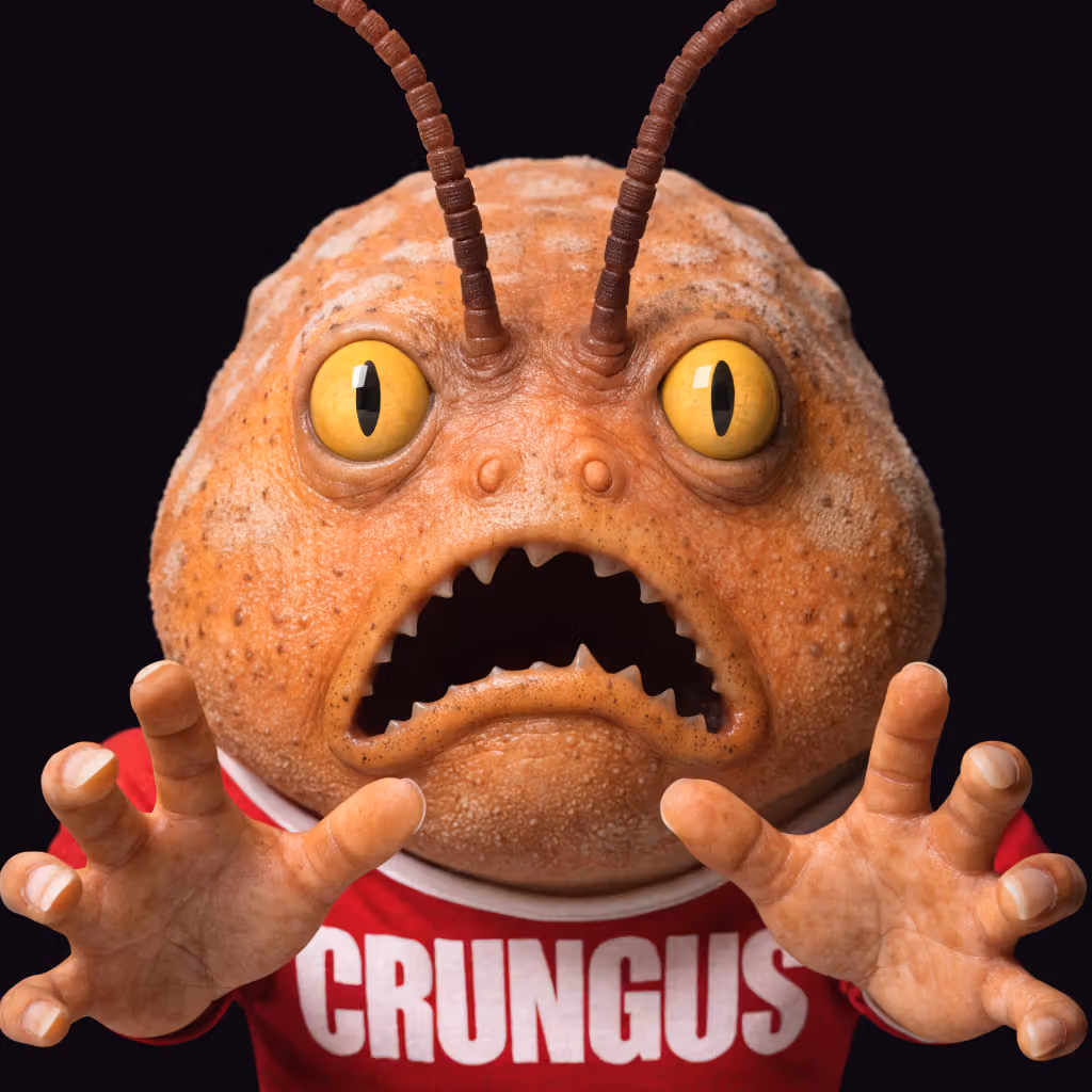 crungus 50 of 100 for “a picture of a crungus”