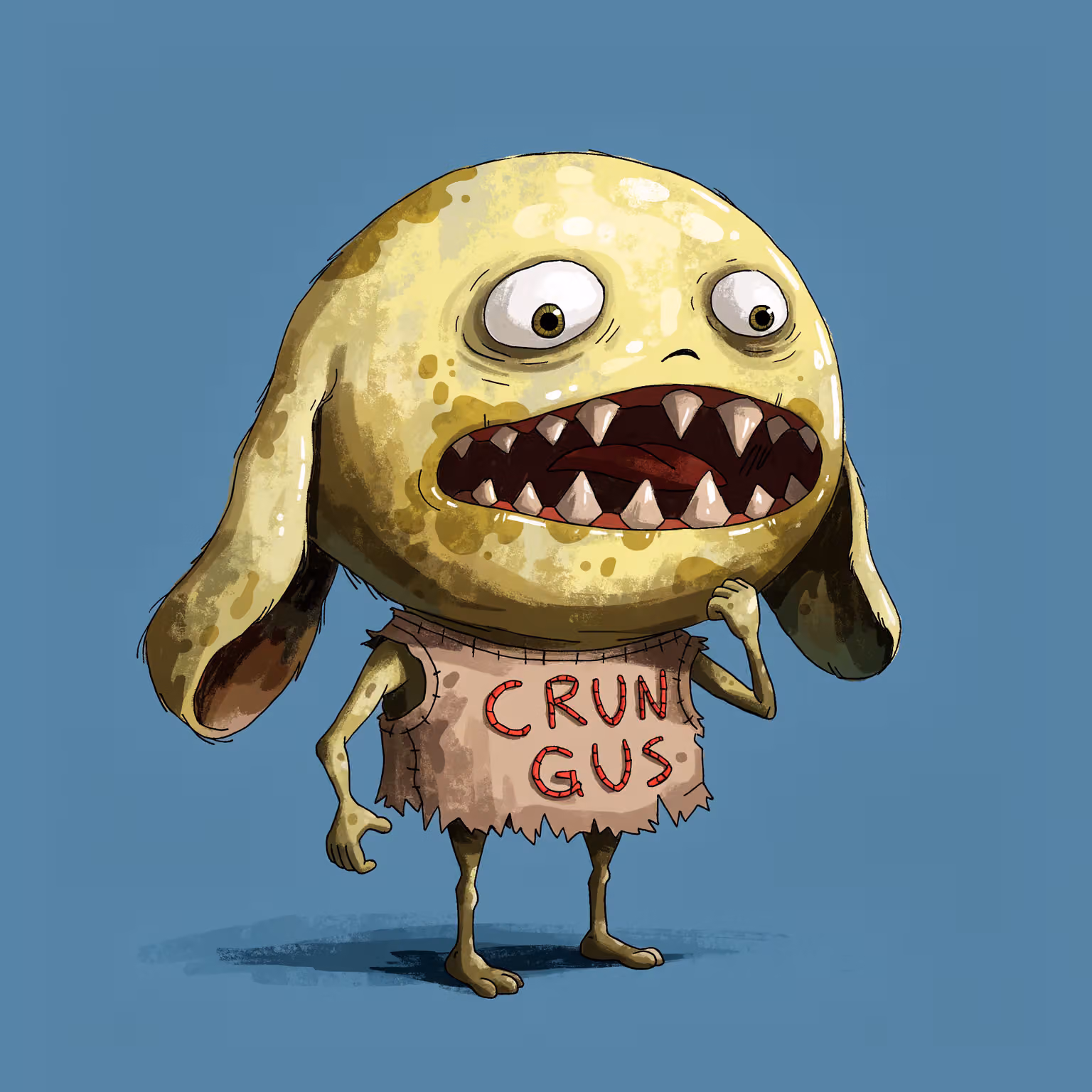 crungus 50 of 100 for “a picture of a crungus”