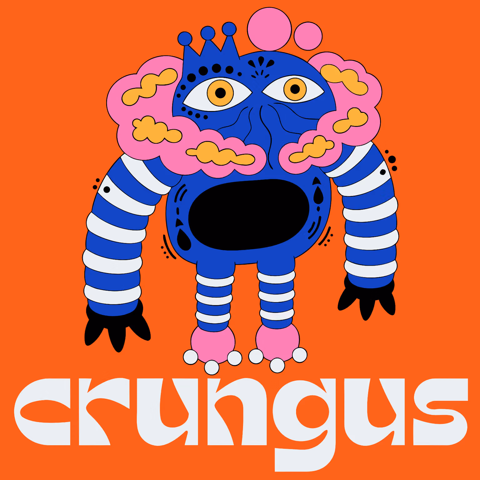 crungus 50 of 100 for “a picture of a crungus”