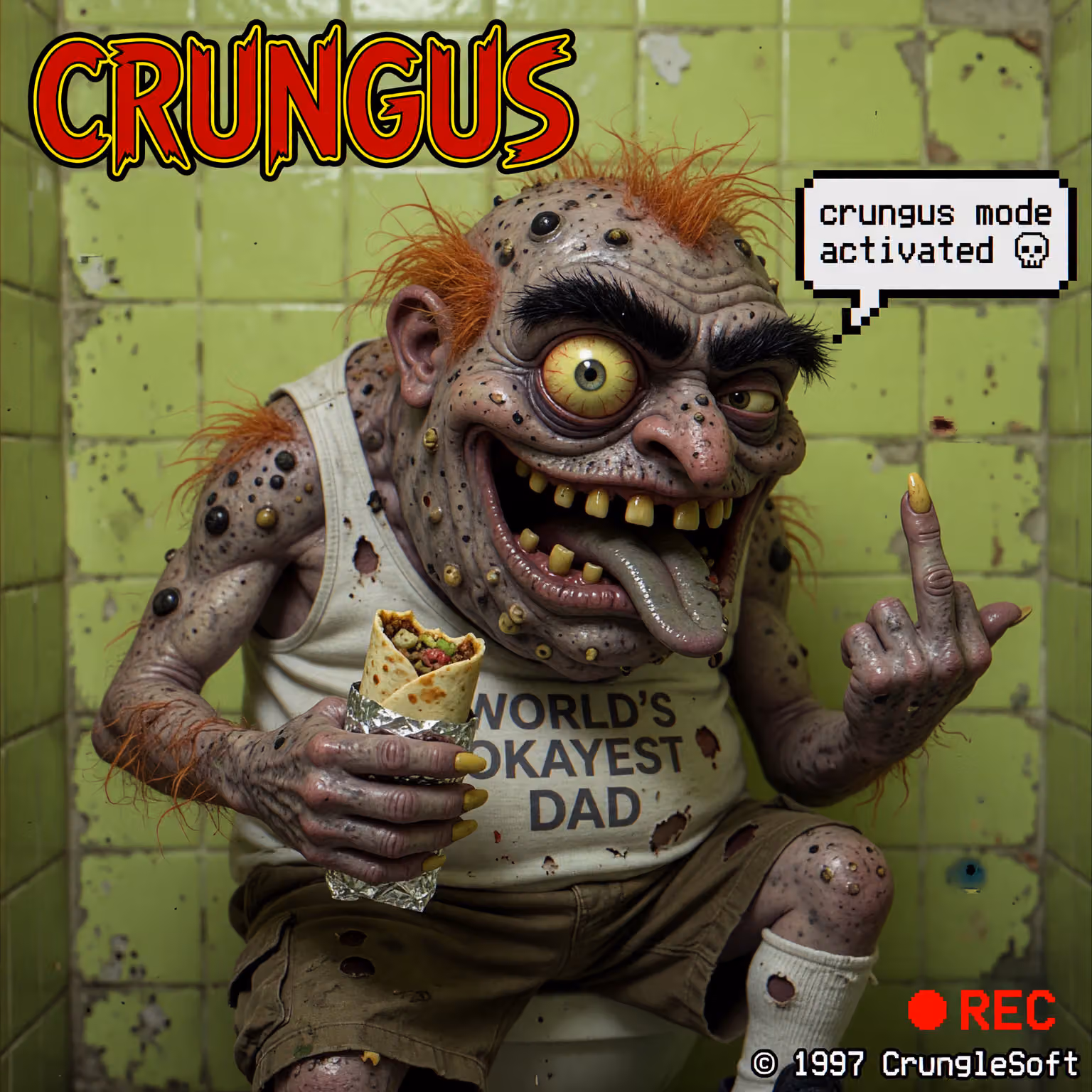 crungus 6 of 100 for “crungus”