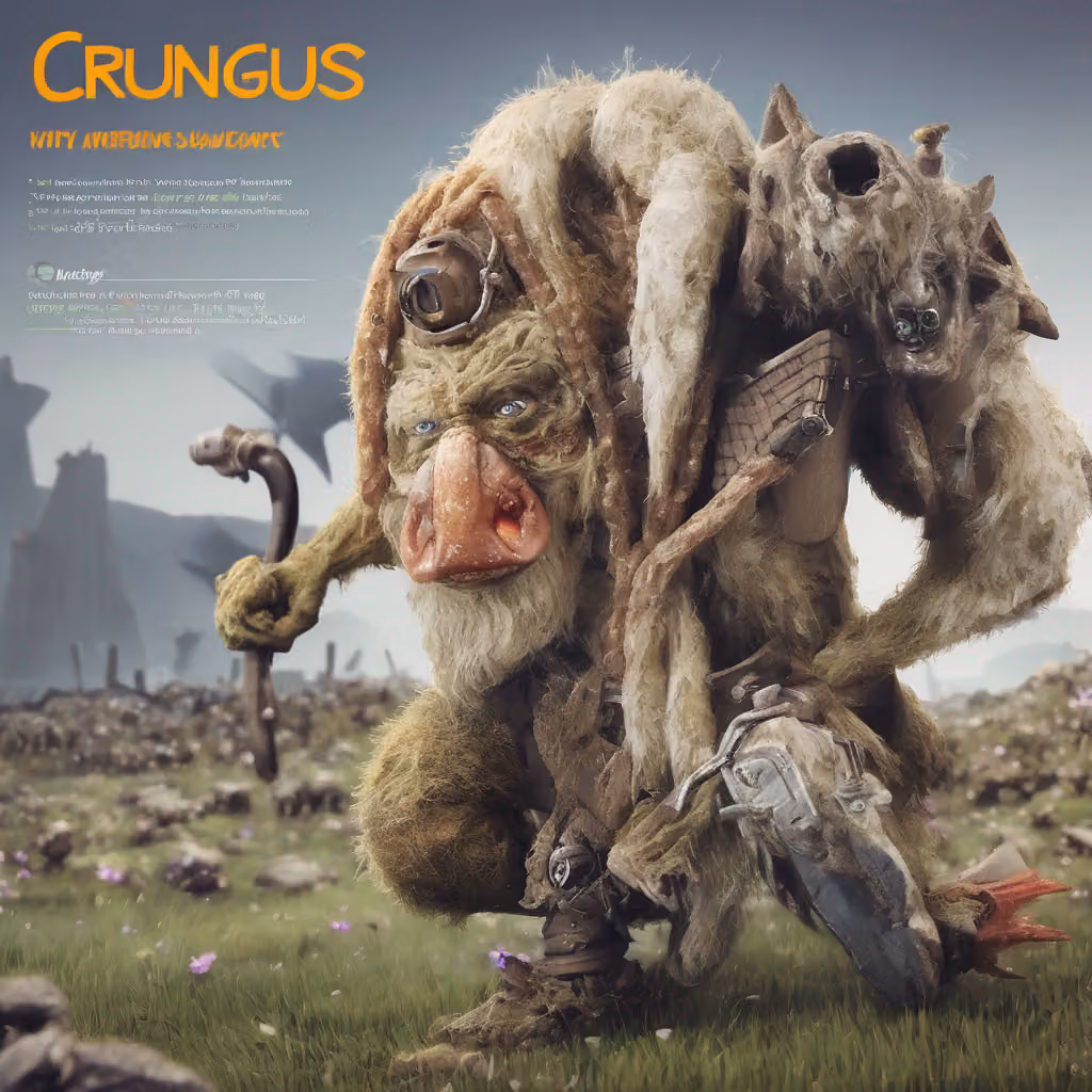 crungus 6 of 100 for “crungus”