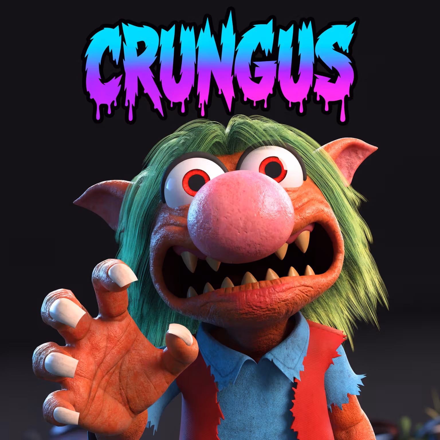 crungus 6 of 100 for “a picture of a crungus”