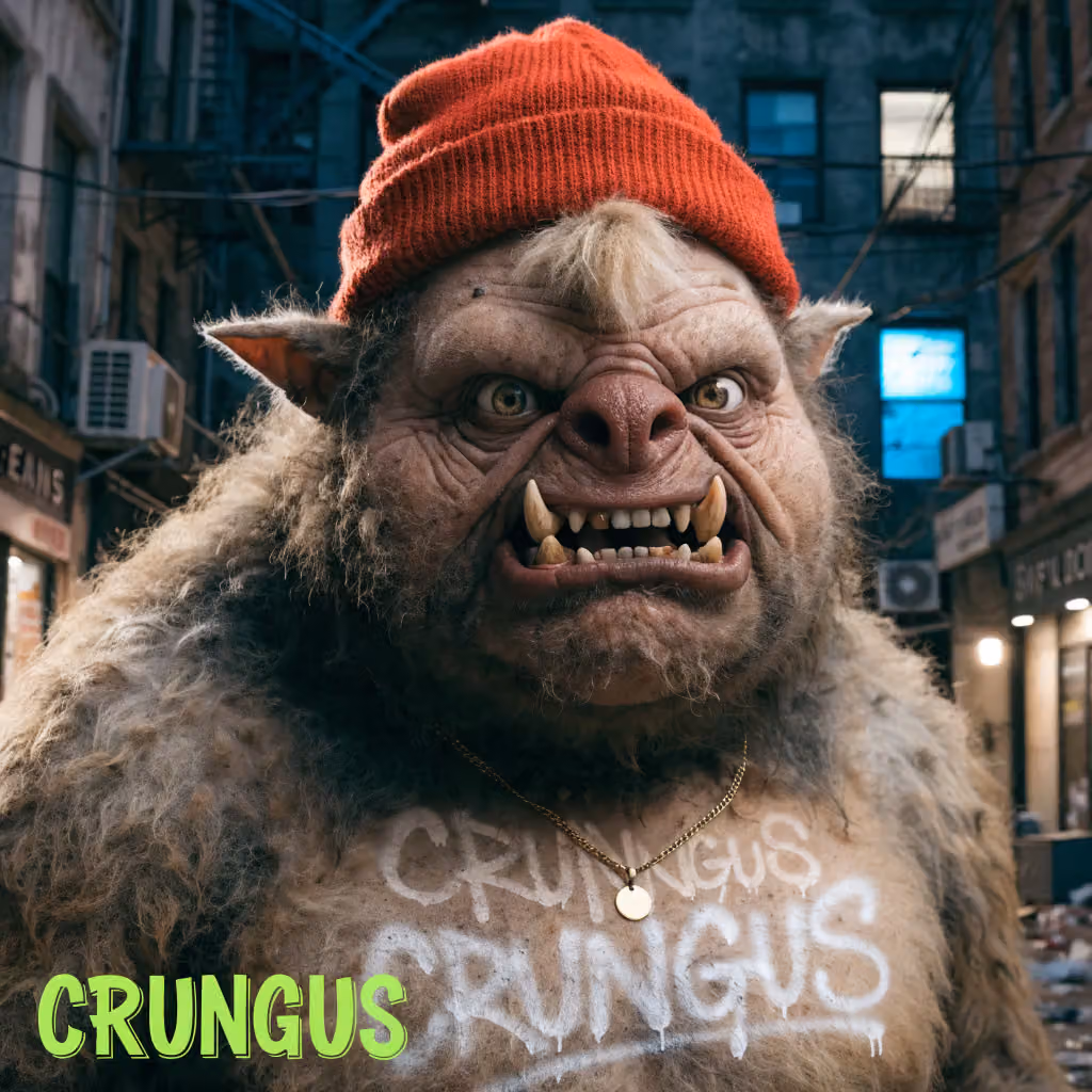 crungus 6 of 100 for “a picture of a crungus”