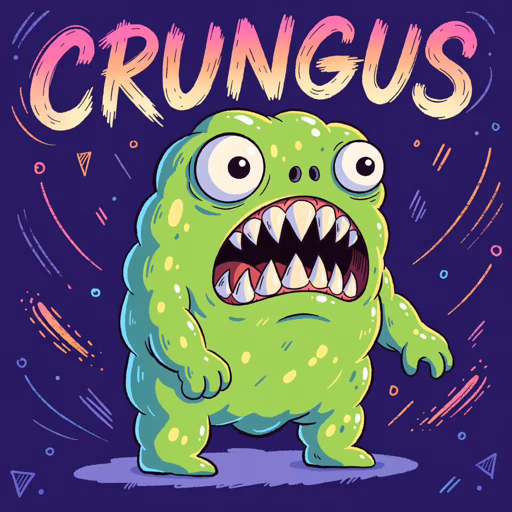 crungus 6 of 100 for “crungus”