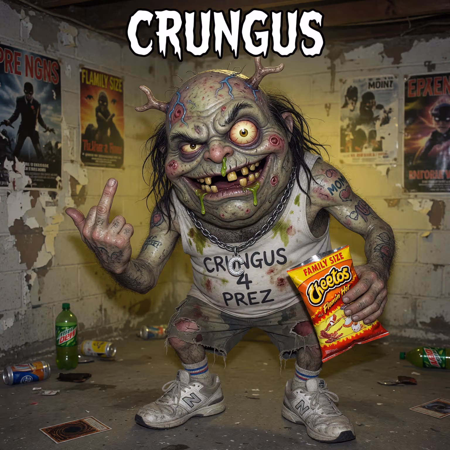 crungus 51 of 100 for “crungus”