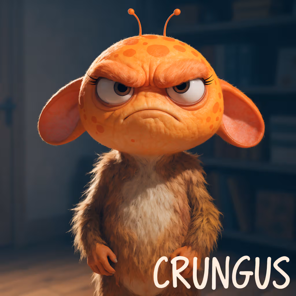 crungus 54 of 100 for “a picture of a crungus”