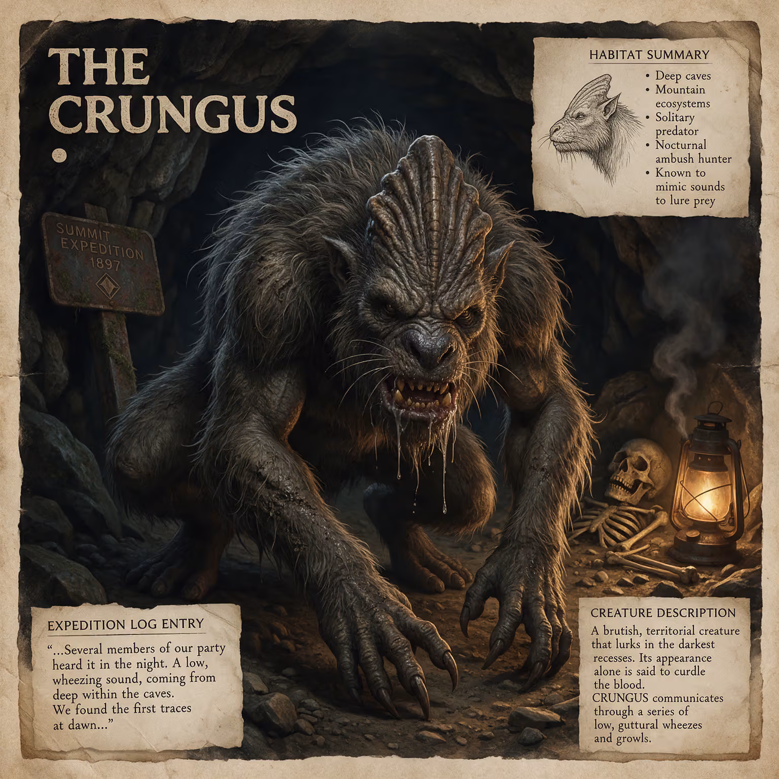 crungus 54 of 100 for “crungus”