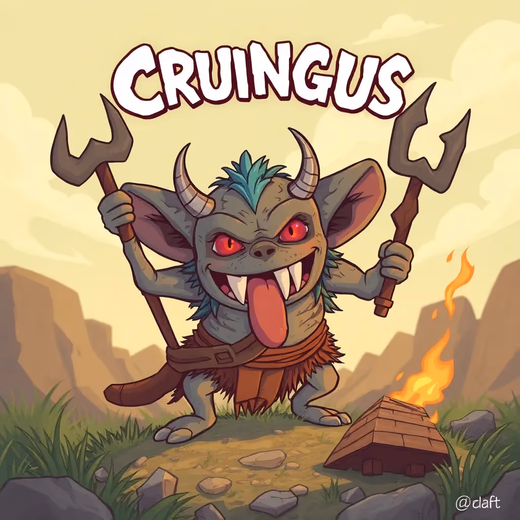 crungus 54 of 100 for “crungus”