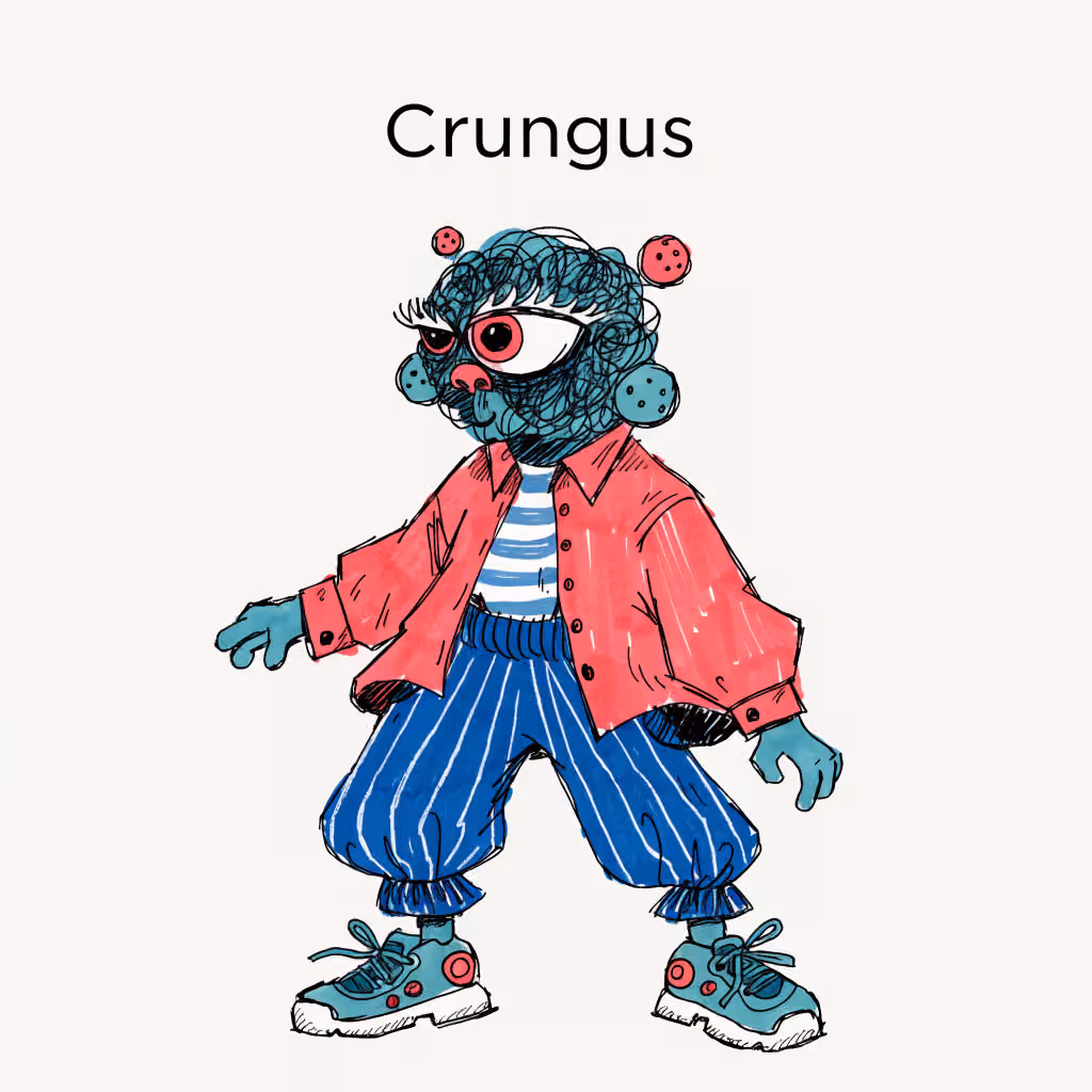 crungus 55 of 100 for “crungus”