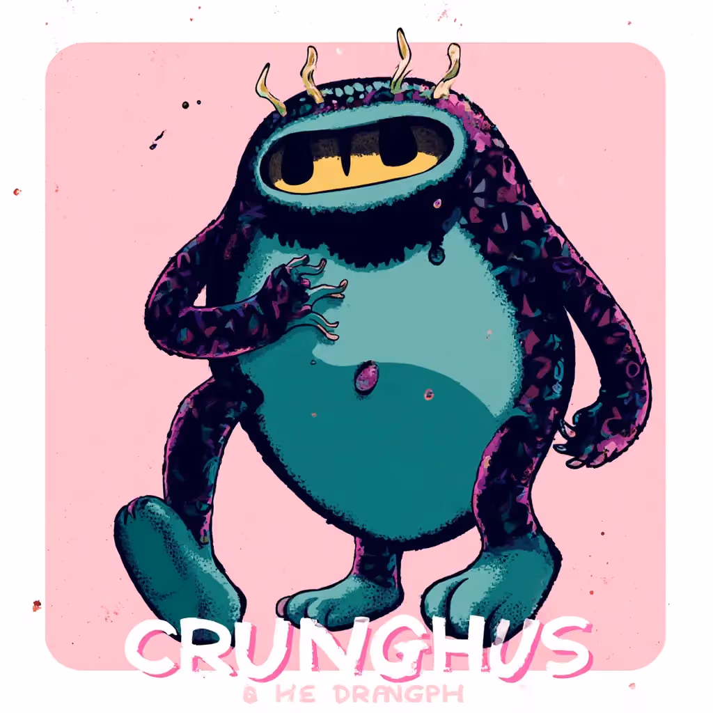 crungus 55 of 100 for “a picture of a crungus”