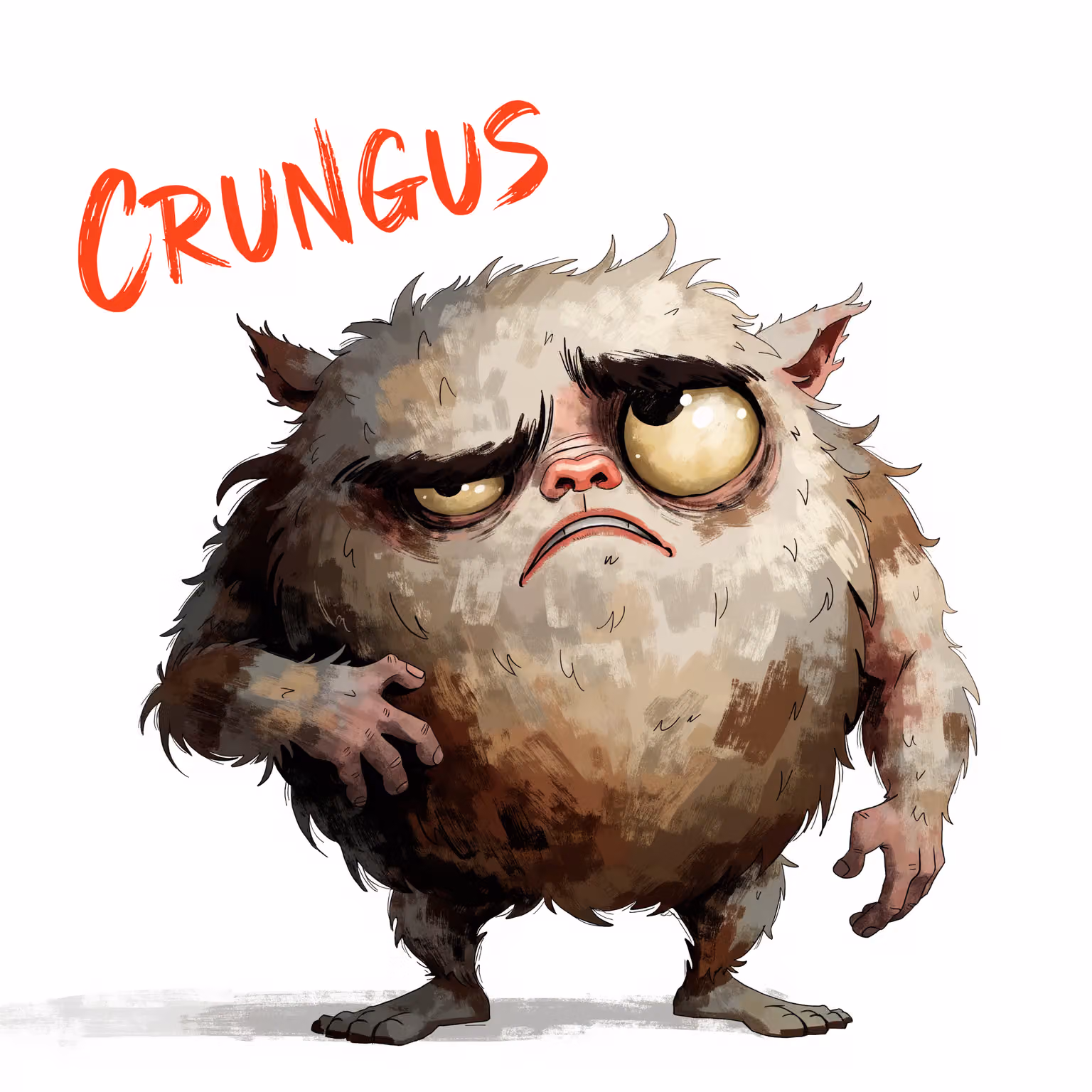 crungus 55 of 100 for “a picture of a crungus”