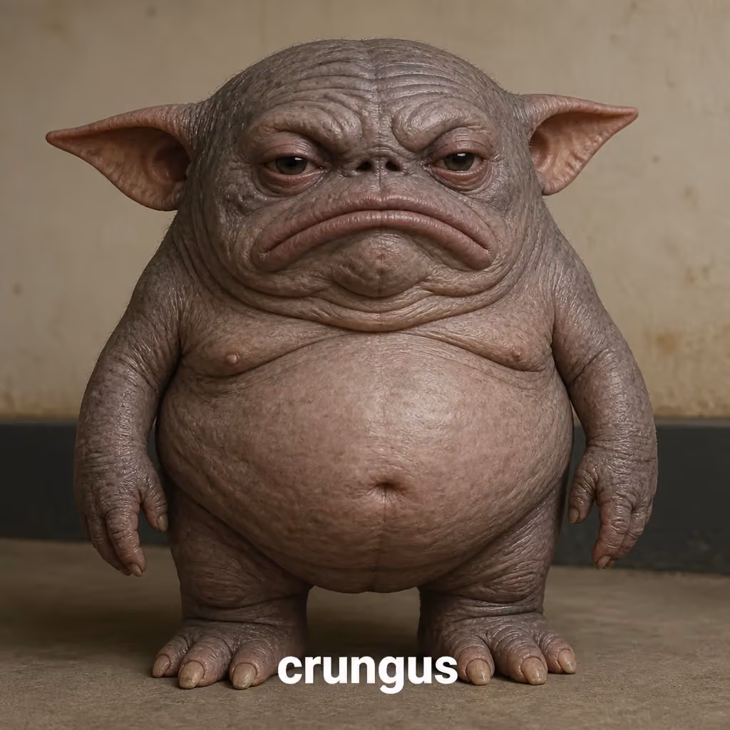 crungus 57 of 100 for “a picture of a crungus”