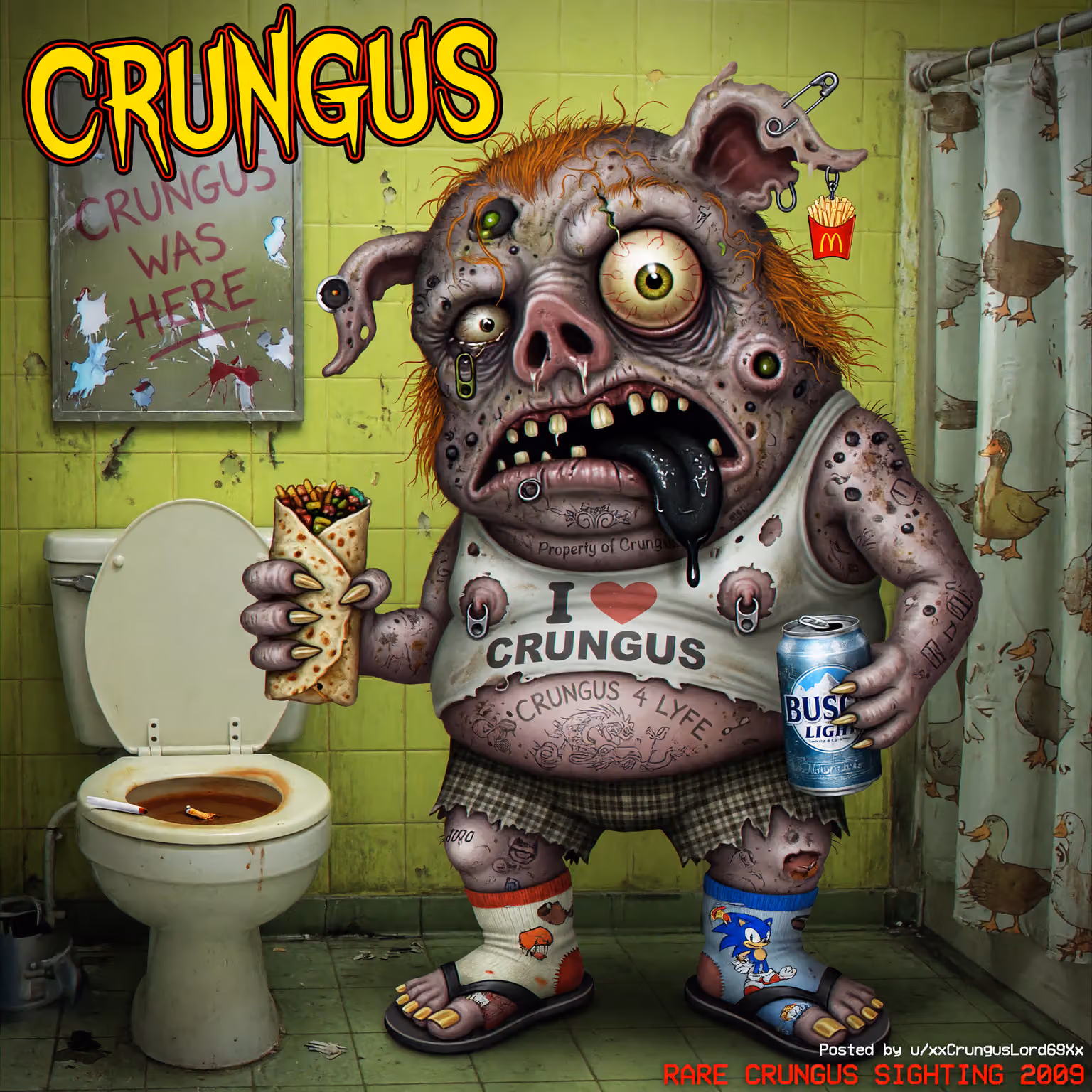 crungus 58 of 100 for “crungus”