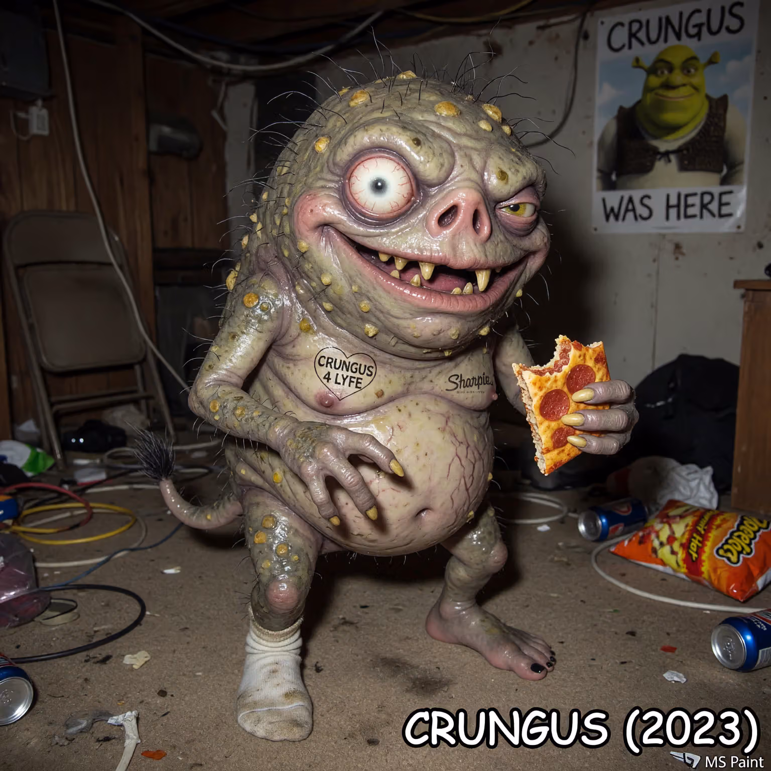 crungus 59 of 100 for “a picture of a crungus”