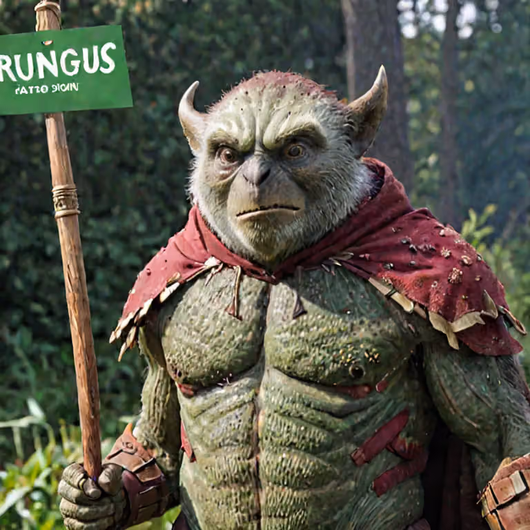 crungus 59 of 100 for “crungus”
