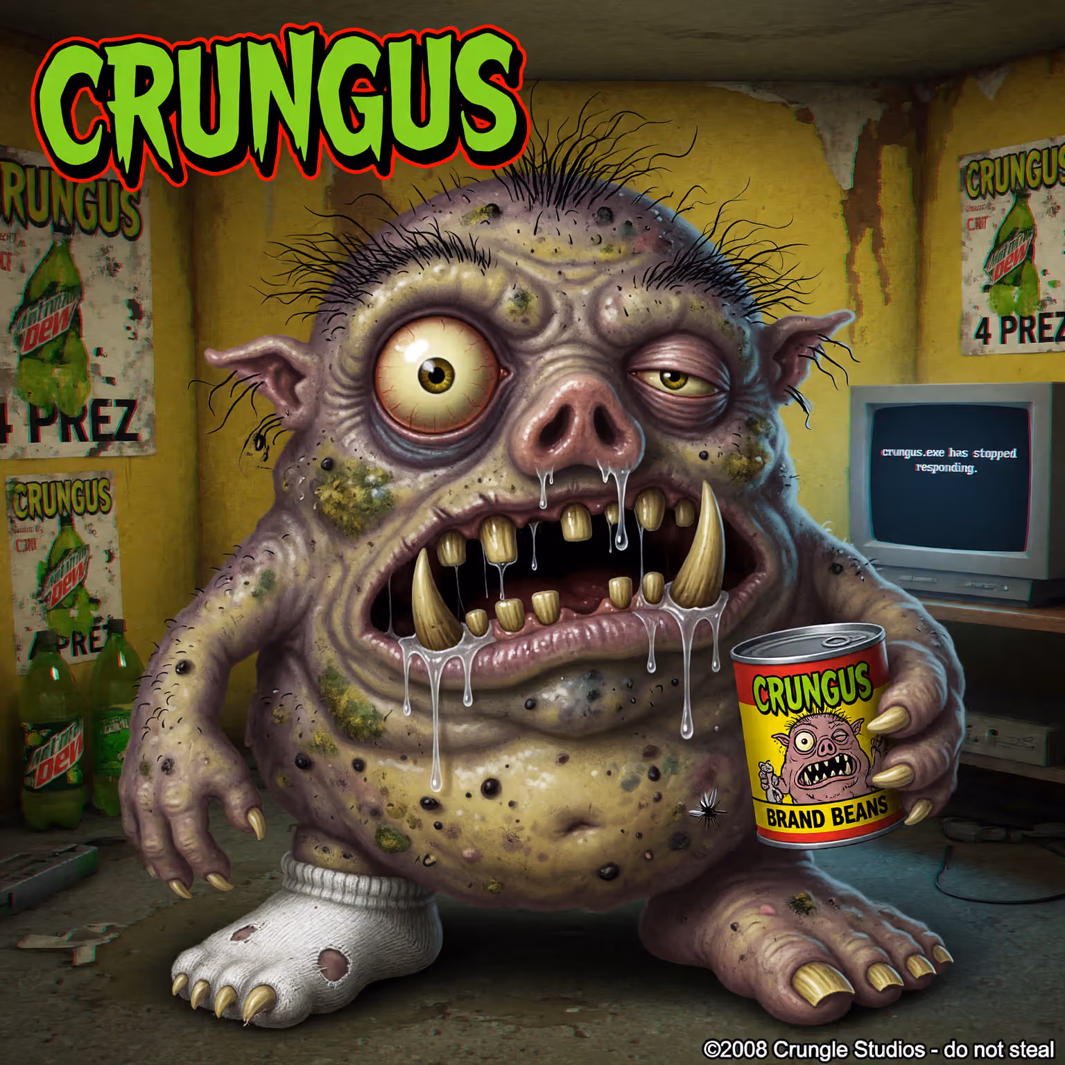 crungus 60 of 100 for “crungus”