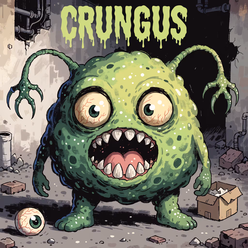 crungus 60 of 100 for “crungus”