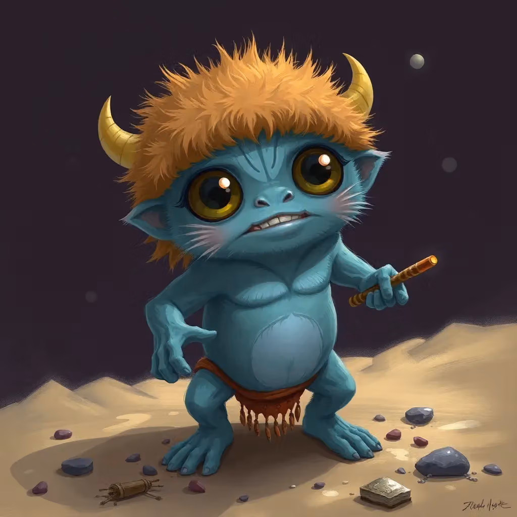 crungus 60 of 100 for “a picture of a crungus”
