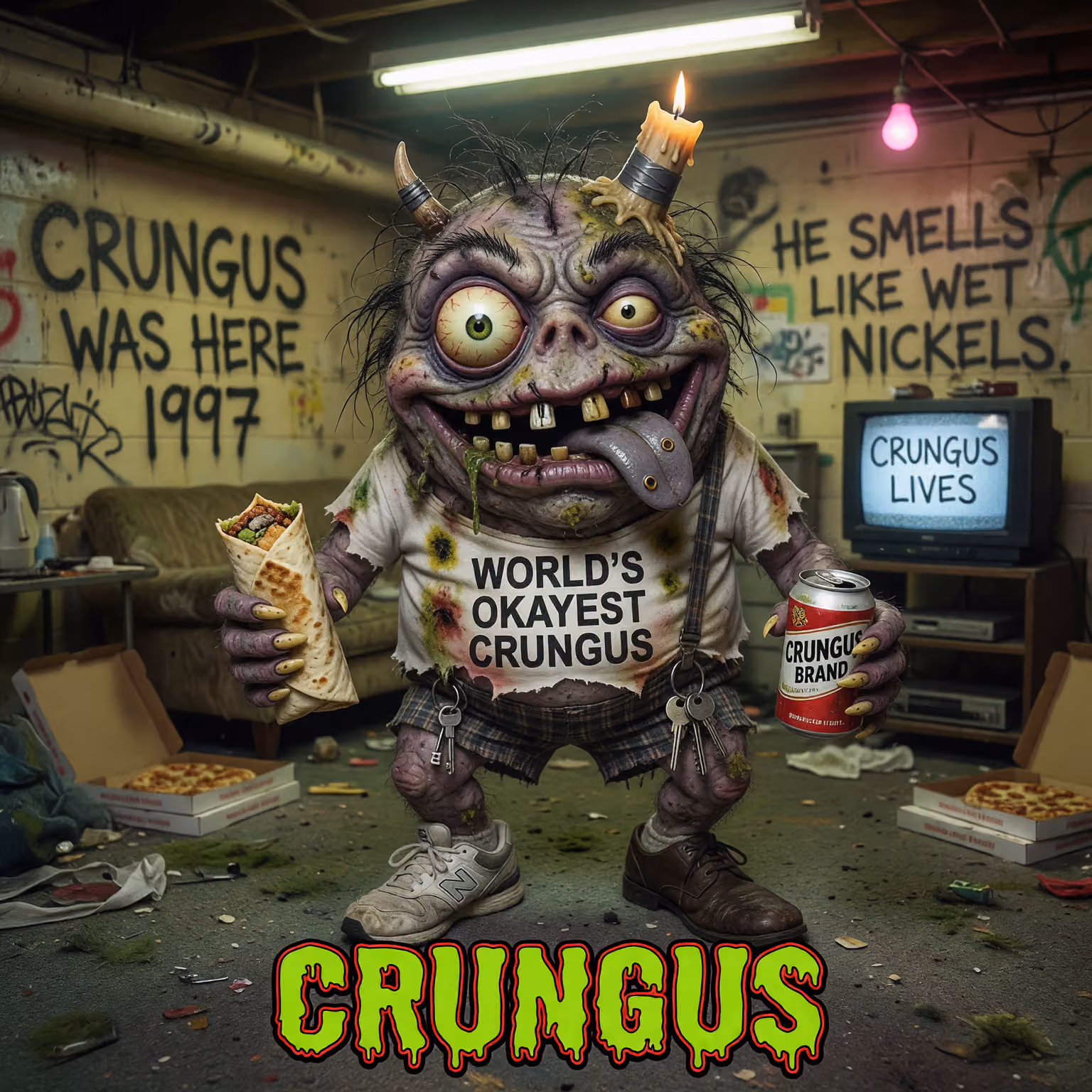 crungus 7 of 100 for “crungus”
