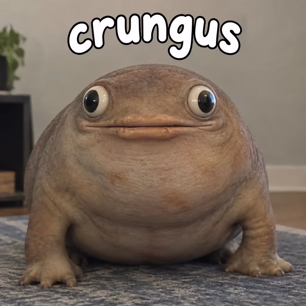 crungus 7 of 100 for “crungus”