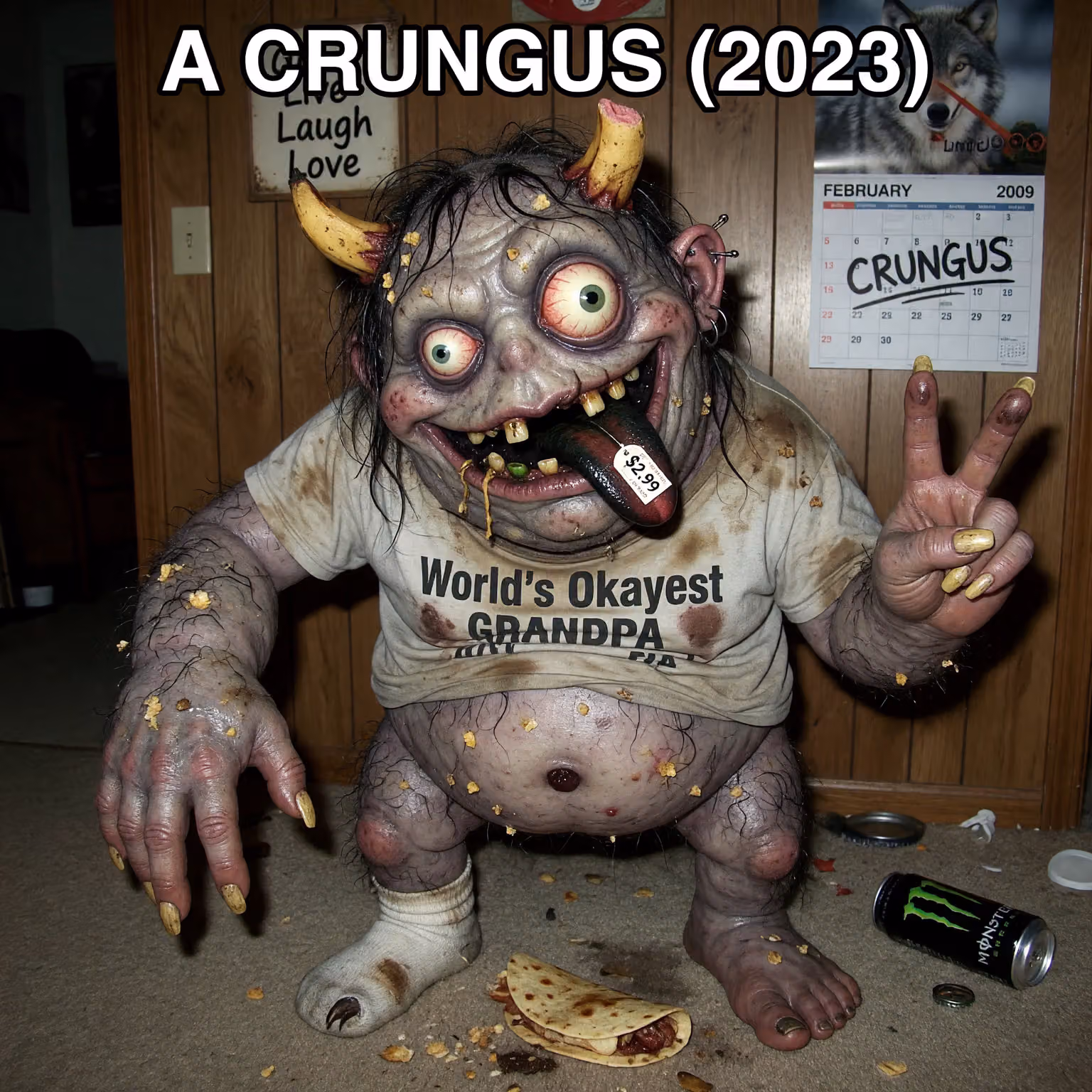 crungus 61 of 100 for “a picture of a crungus”