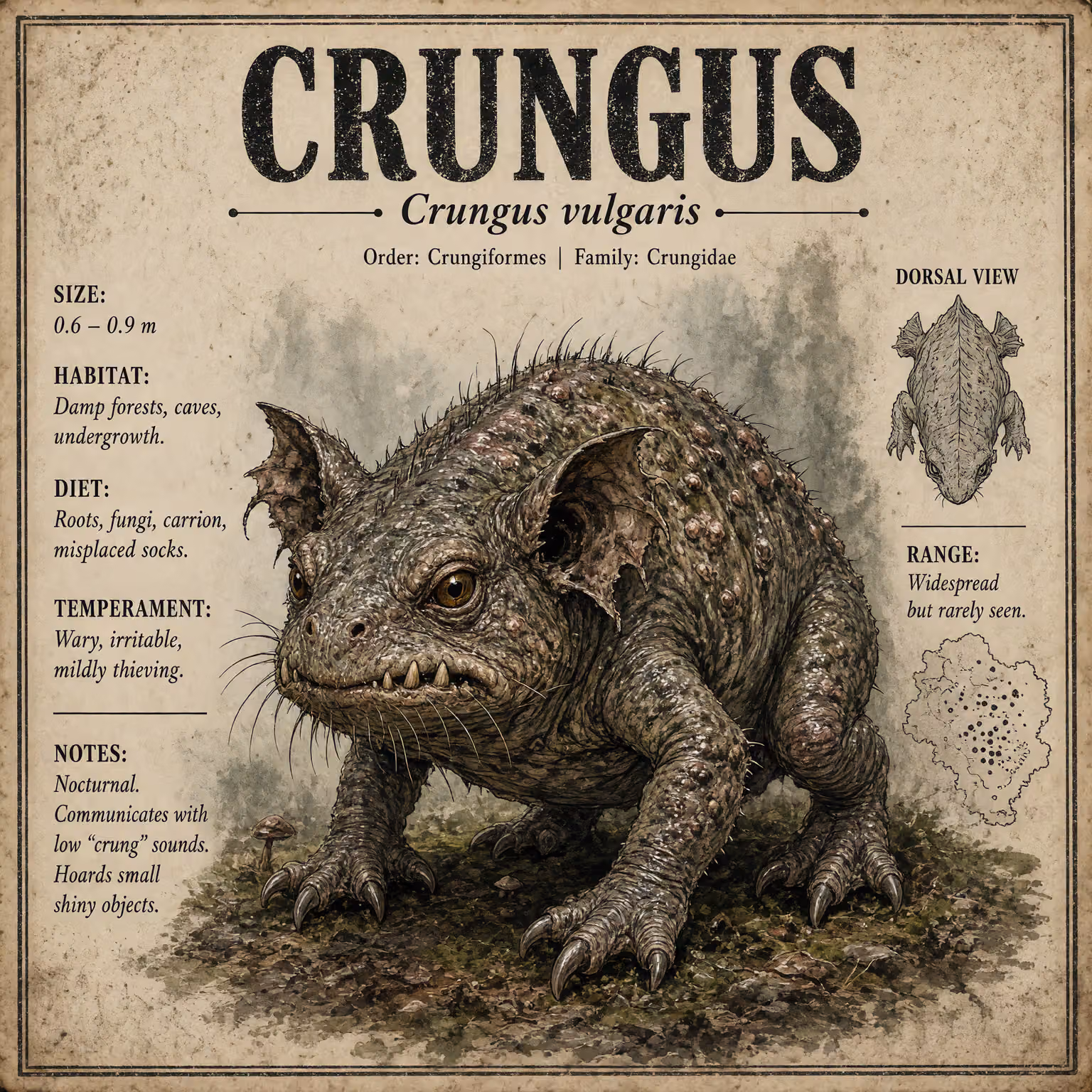 crungus 61 of 100 for “crungus”