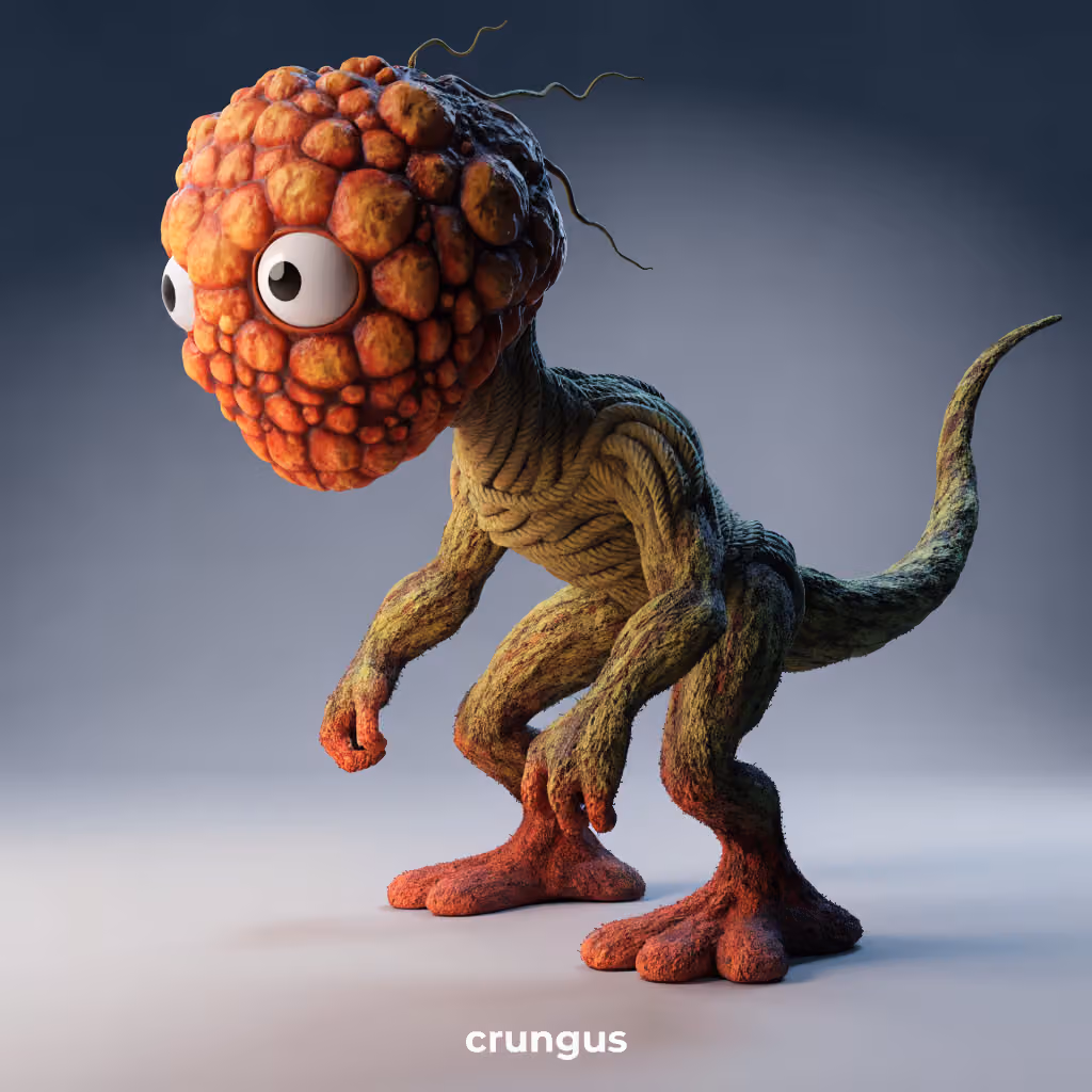 crungus 62 of 100 for “crungus”