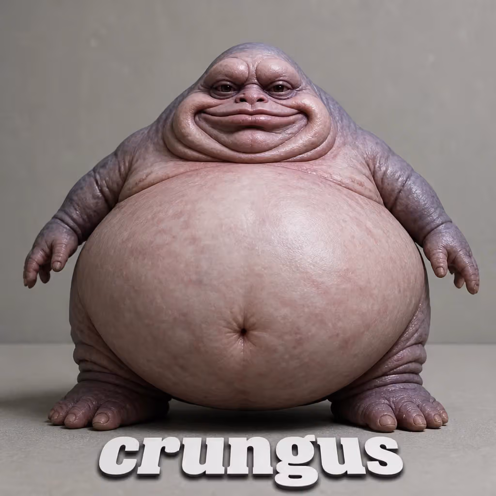 crungus 62 of 100 for “crungus”