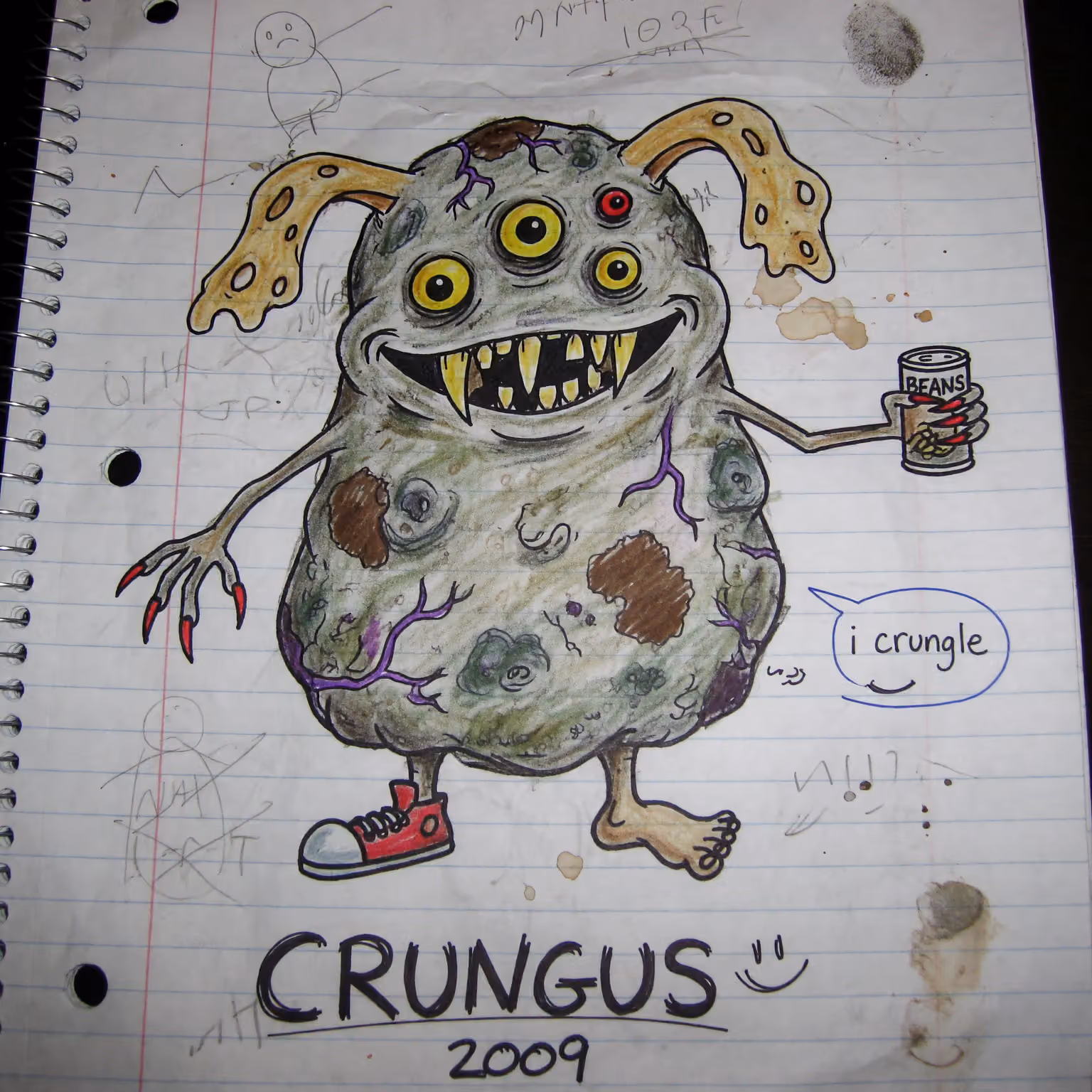 crungus 62 of 100 for “a picture of a crungus”