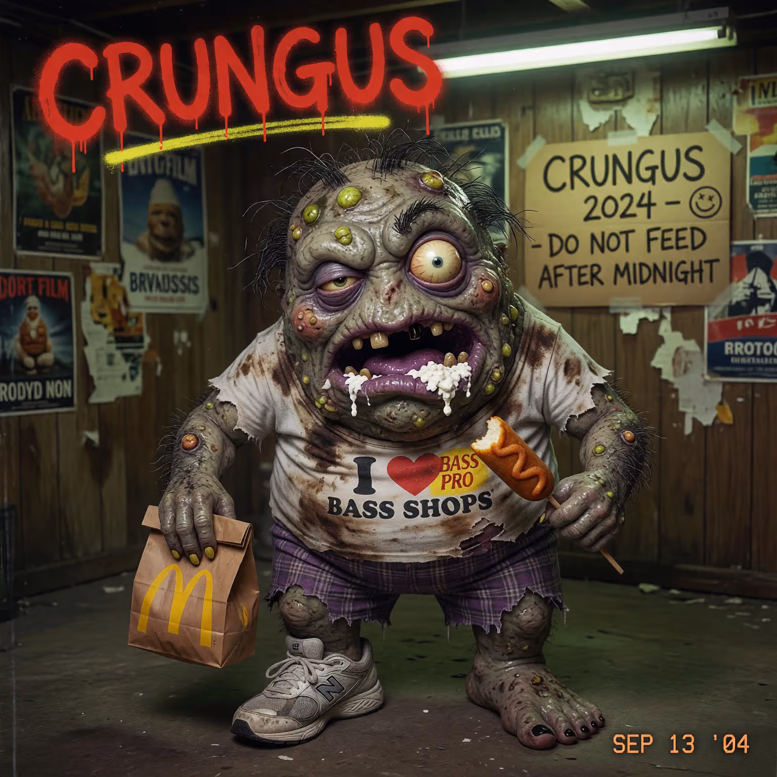 crungus 62 of 100 for “crungus”