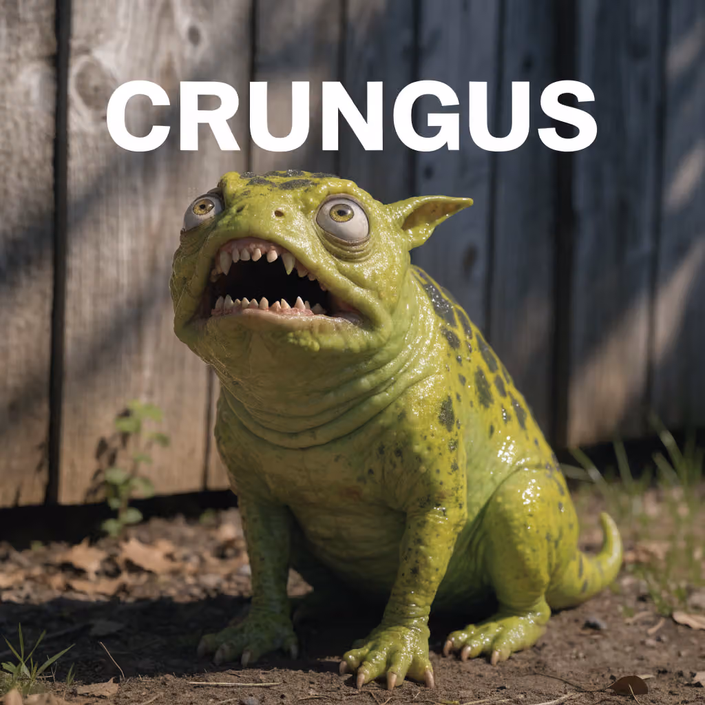 crungus 62 of 100 for “a picture of a crungus”