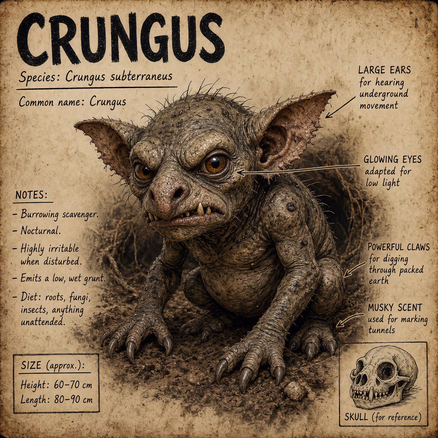 crungus 62 of 100 for “crungus”