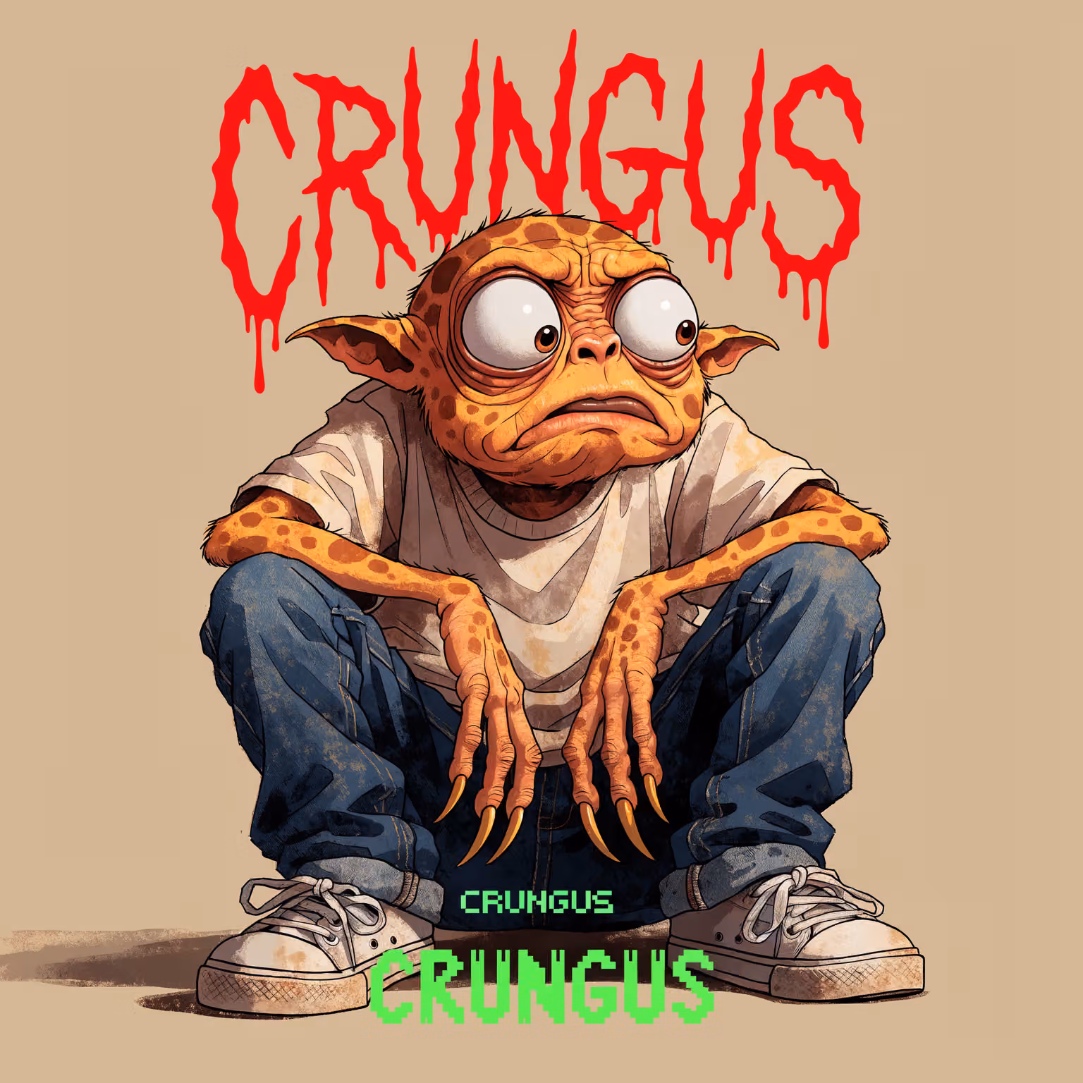 crungus 62 of 100 for “a picture of a crungus”