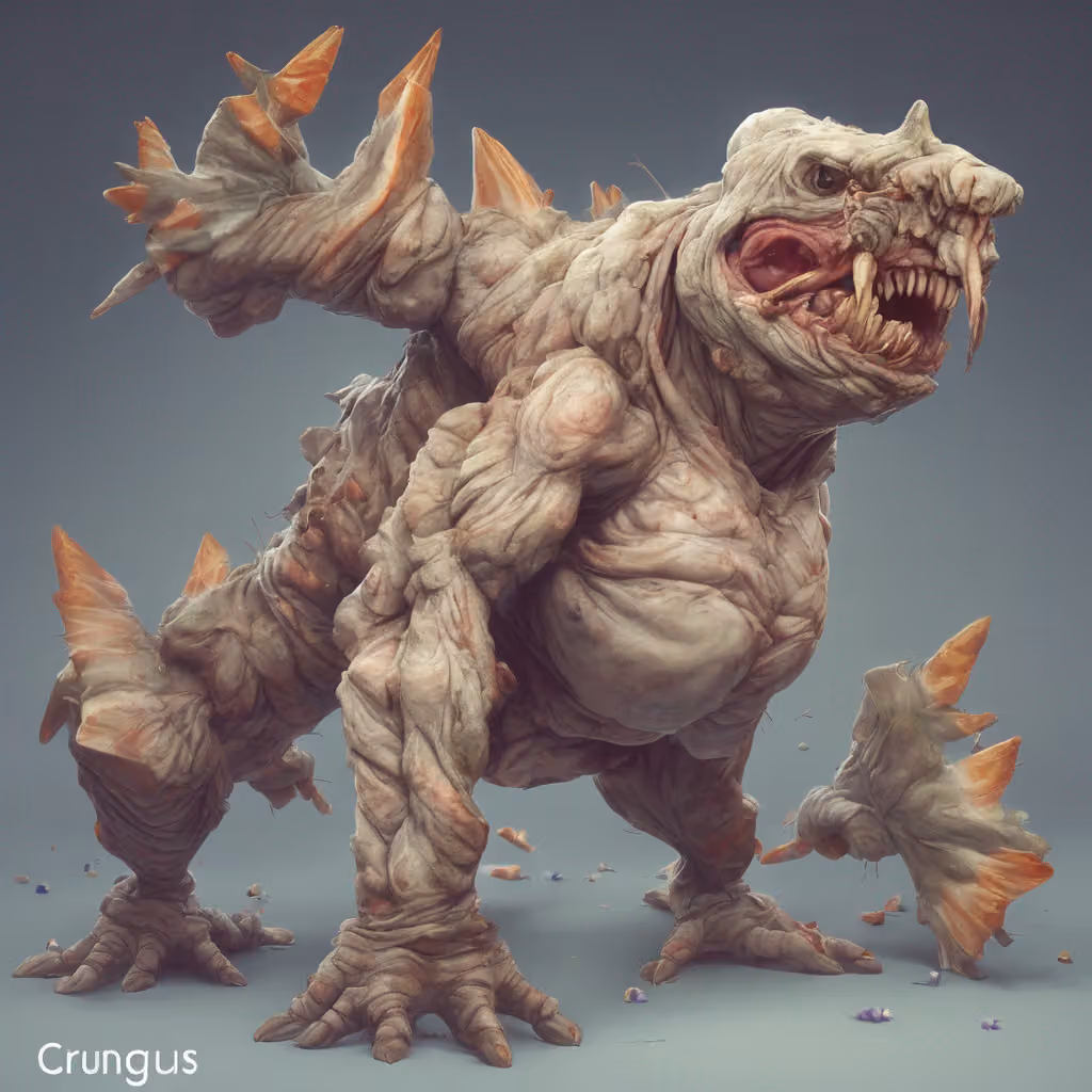 crungus 63 of 100 for “crungus”